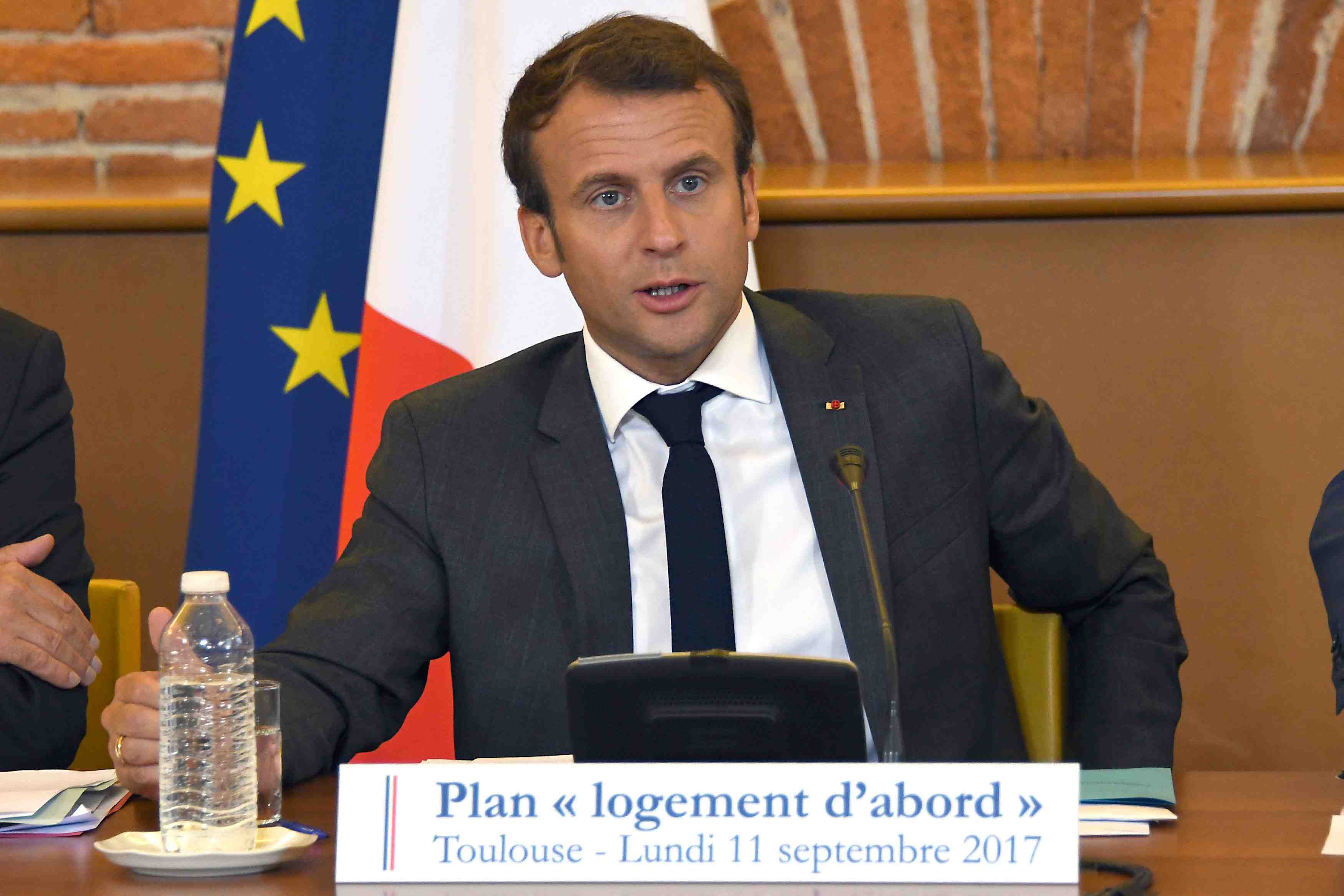 Macron devoile des premiers objectifs du plan logement