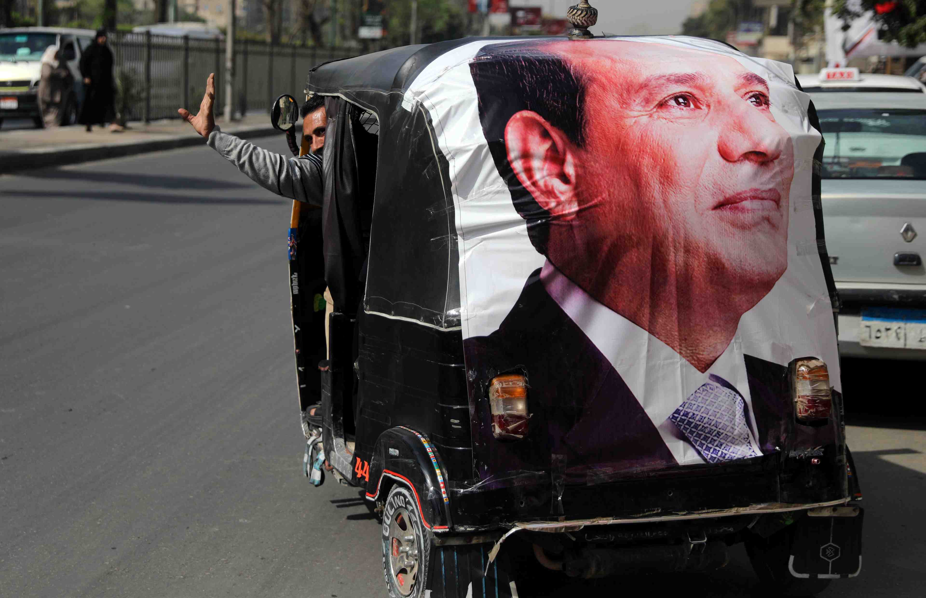 Egypte: sissi reelu president avec 97% des voix