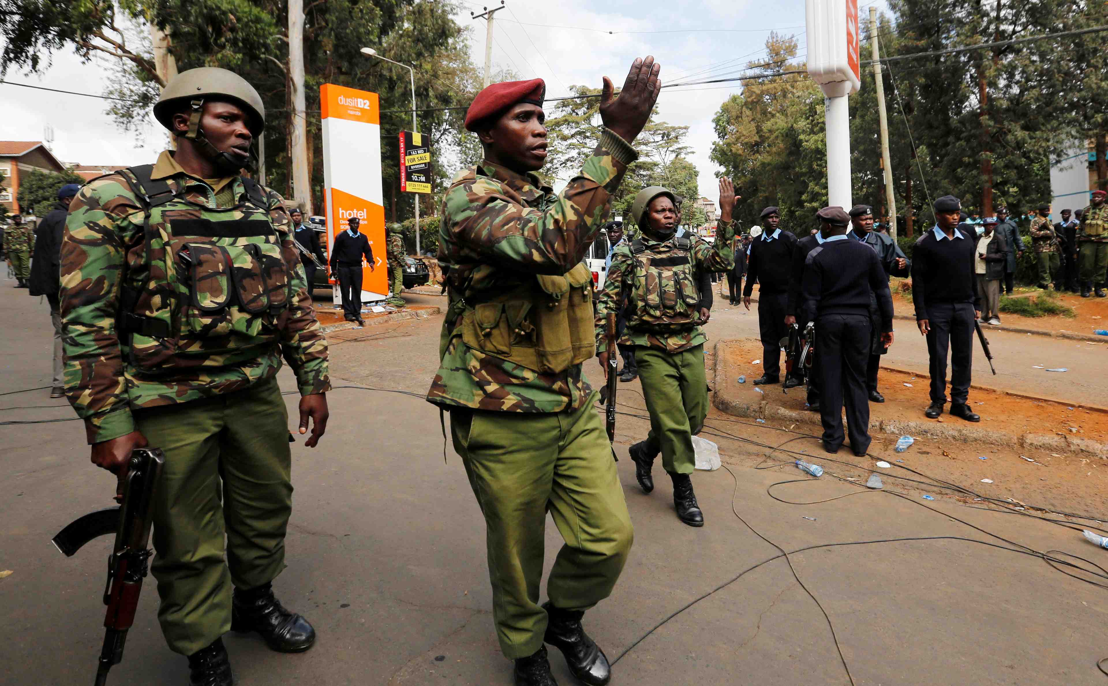 Fin de l'assaut contre un commando retranche dans un hotel de nairobi