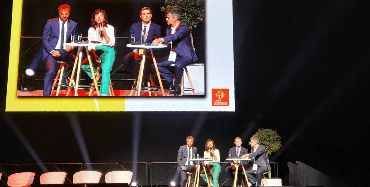 Premières Rencontres des maires d'Occitanie, le 9 mai 2023 à Montpellier.