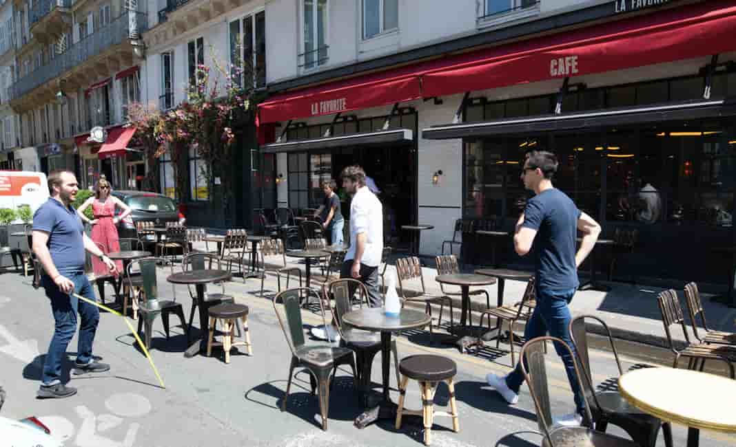 Terrasse épéhmère Paris
