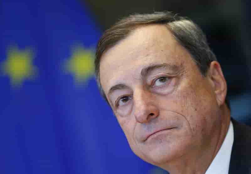 Reprise économique progressive dans la zone euro, selon Draghi