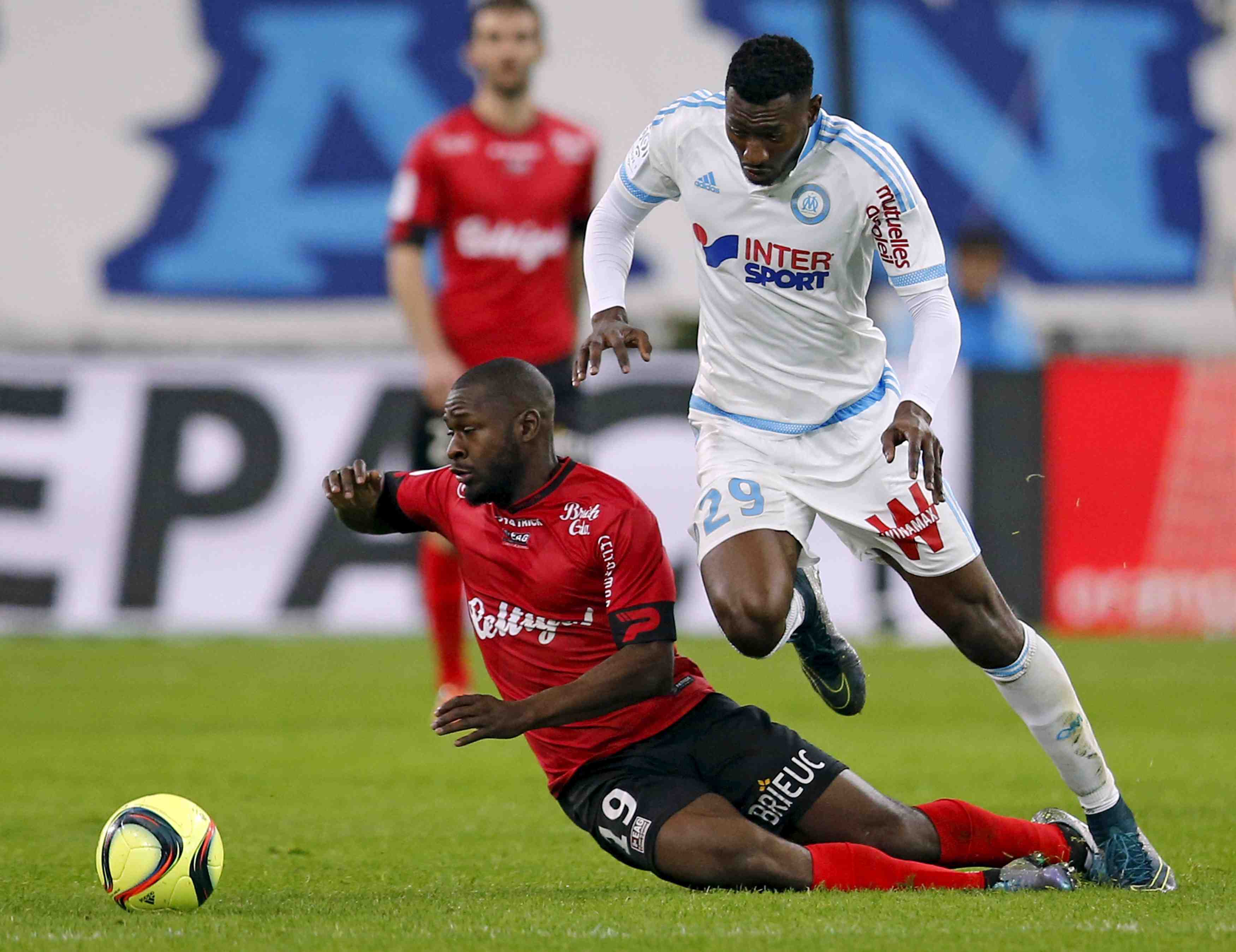 Marseille frustre par guingamp