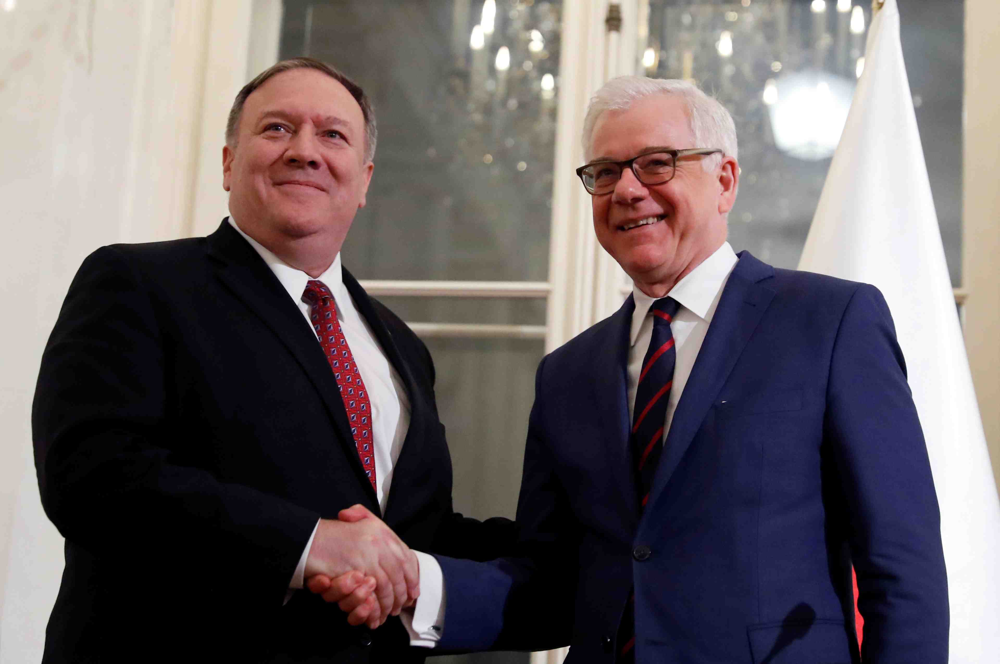 A varsovie, les etats-unis entendent accentuer la pression sur l'iran