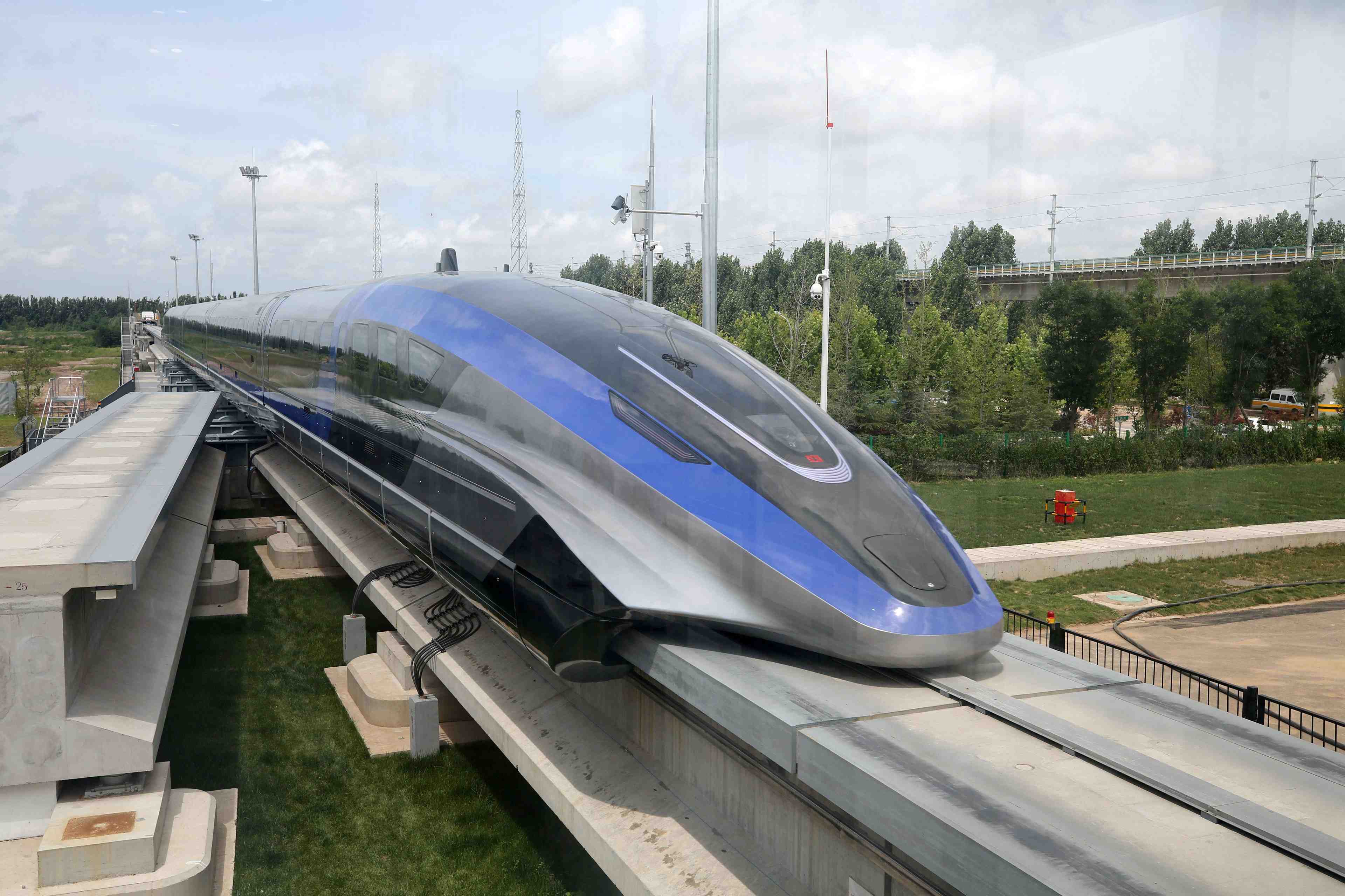 La chine devoile un nouveau train ultra-rapide