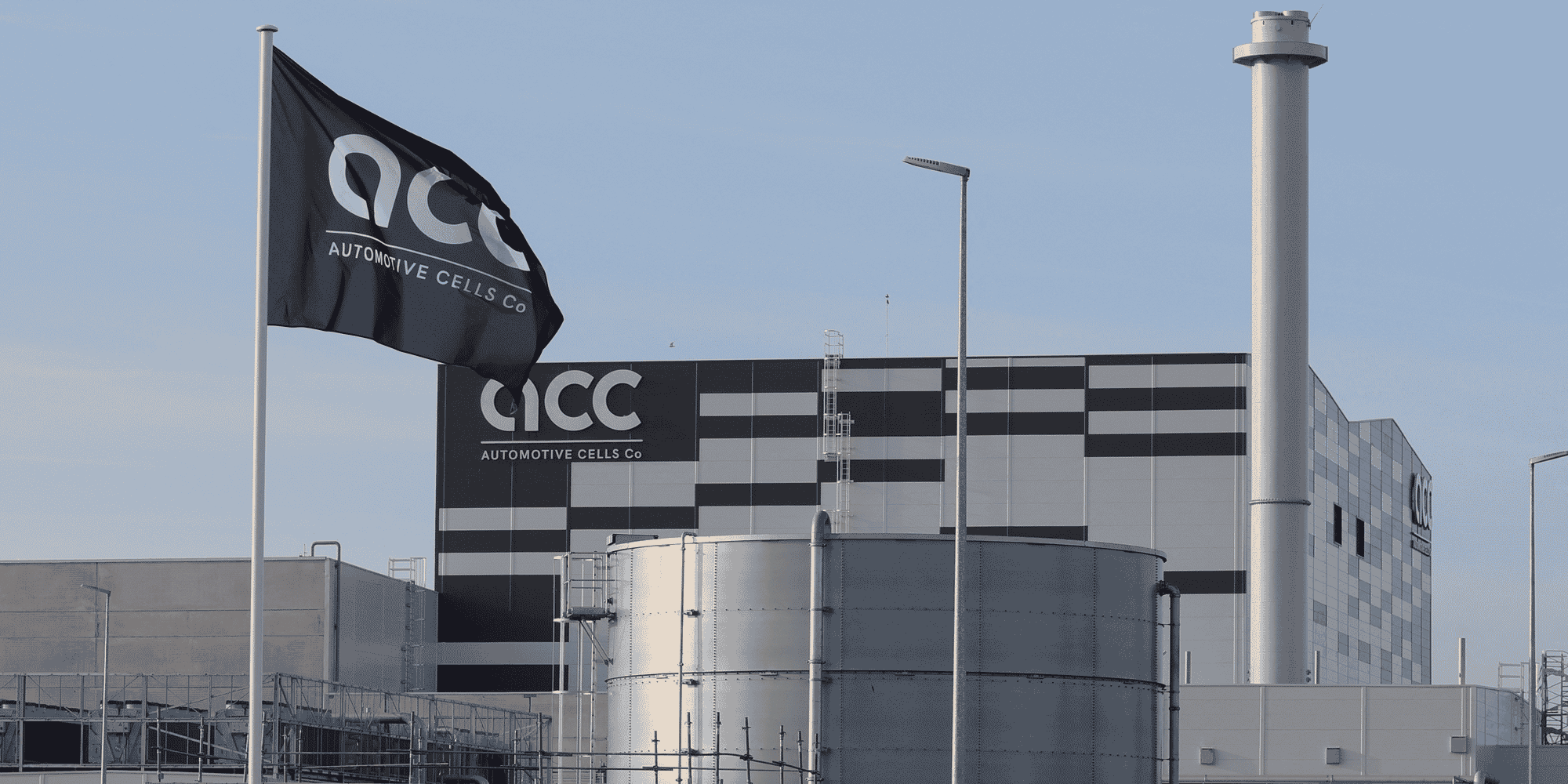 La gigafactory d'automotive cells company (acc) a billy-berclau-douvrin