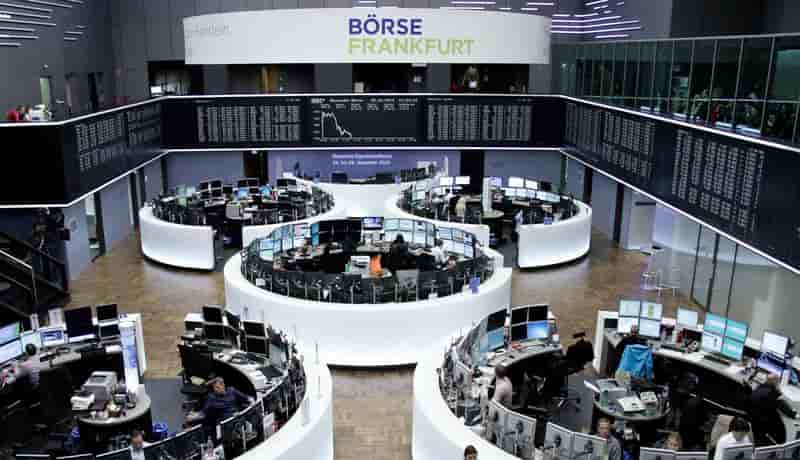 Les Bourses européennes dans le rouge à la mi-séance