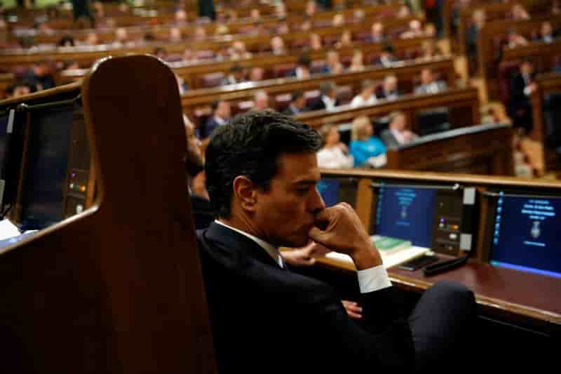 Tentative de formation de gouvernement socialiste en espagne