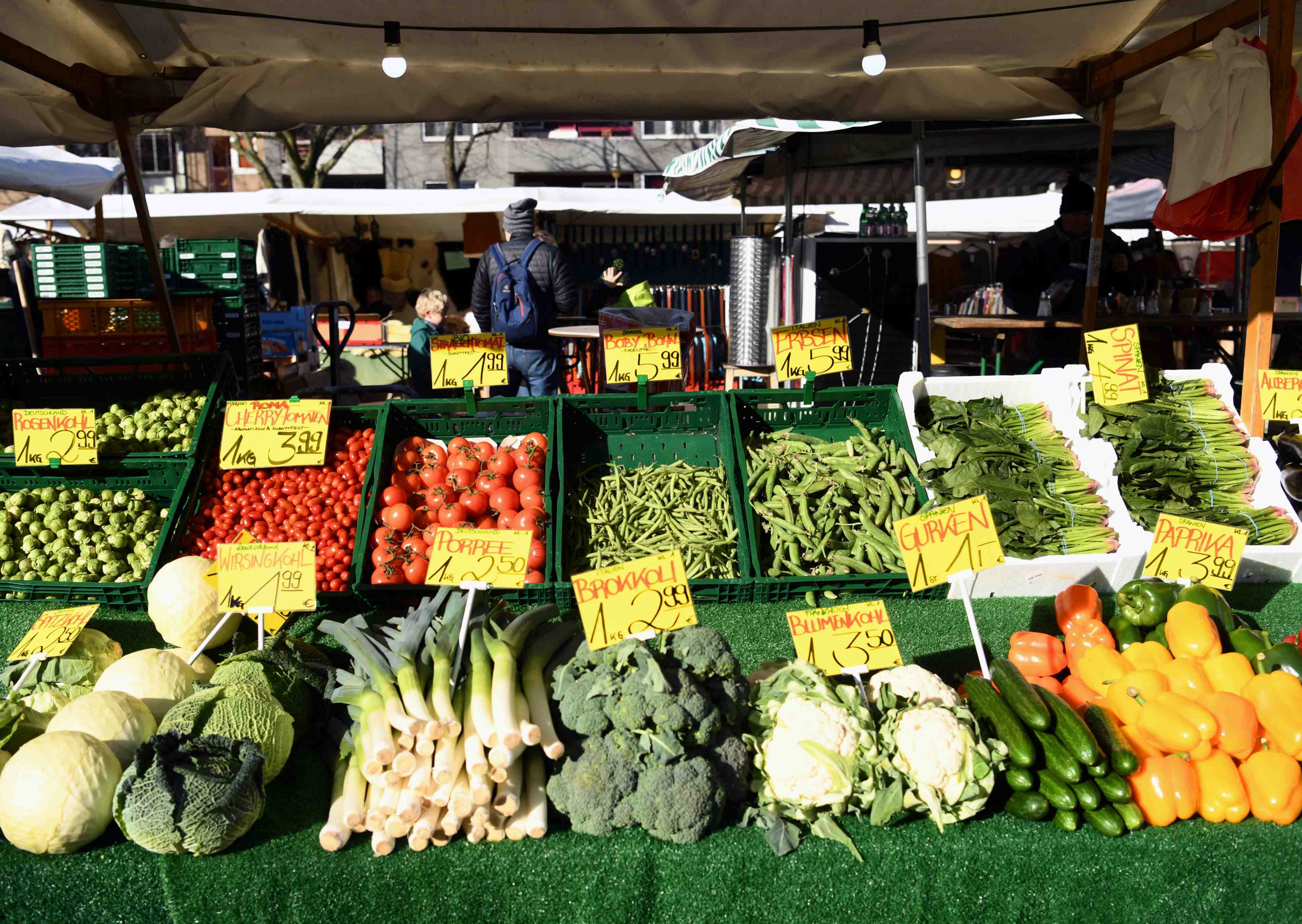 Allemagne: l'inflation ralentit un peu plus qu'attendu