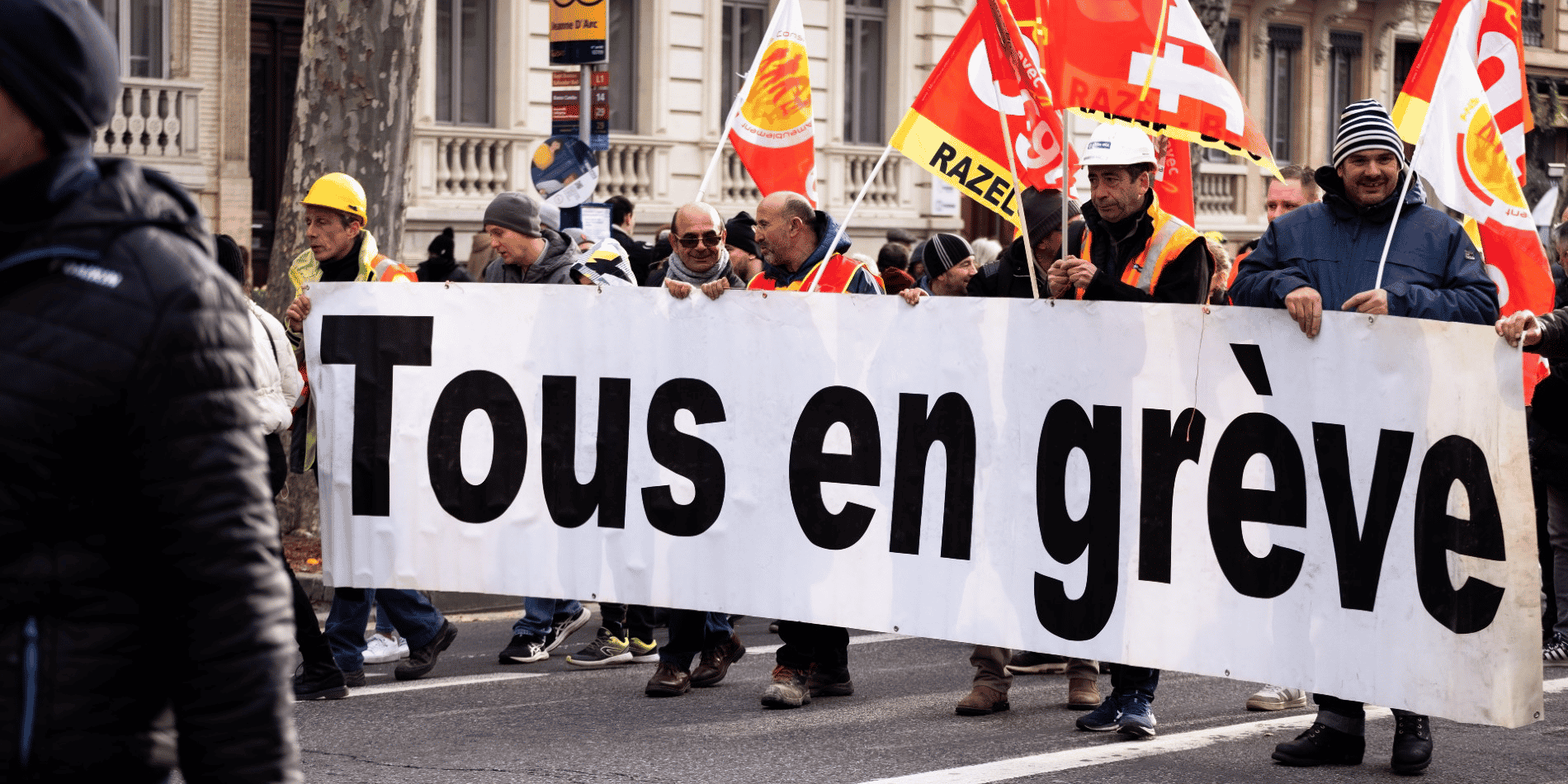 grève, manifestation, Toulouse, réforme des retraites 19 janvier