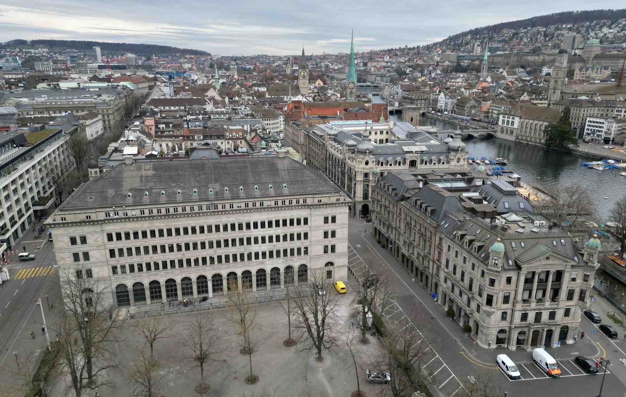 La banque nationale suisse (bns) a zurich