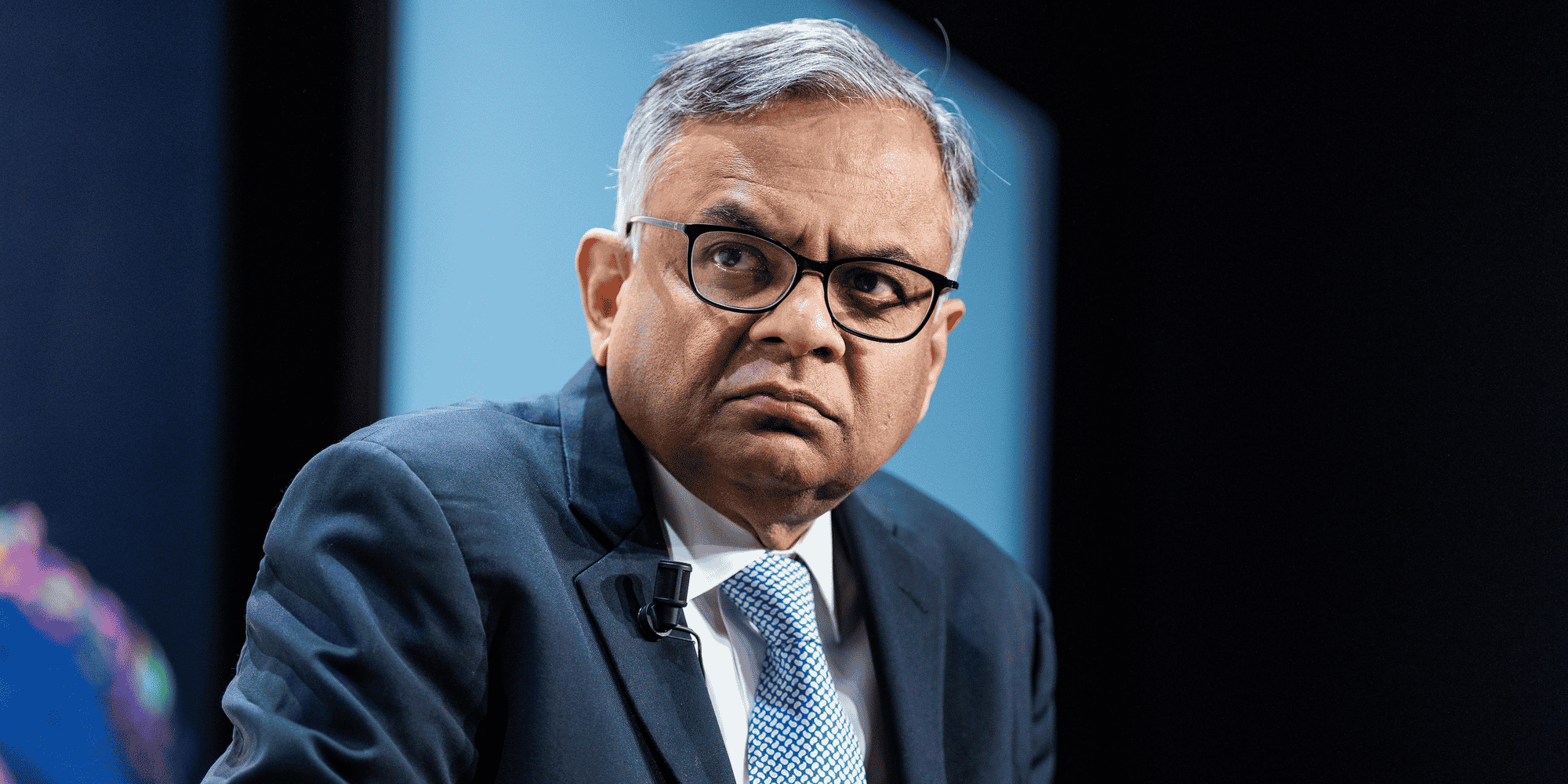 Natarajan Chandrasekaran, président du groupe Tata.