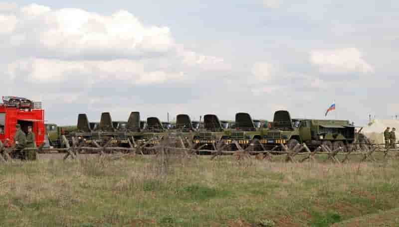 Manoeuvres militaires russes près de la frontière ukrainienne