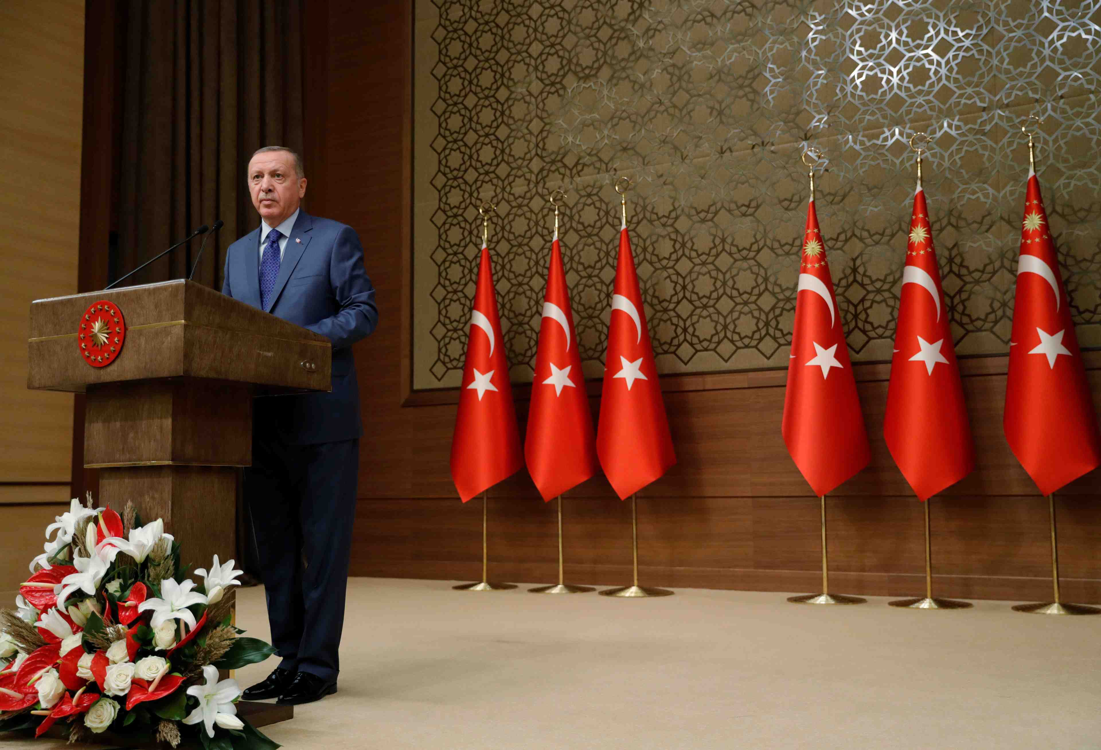 Erdogan somme moscou de remplir ses obligations a la frontiere