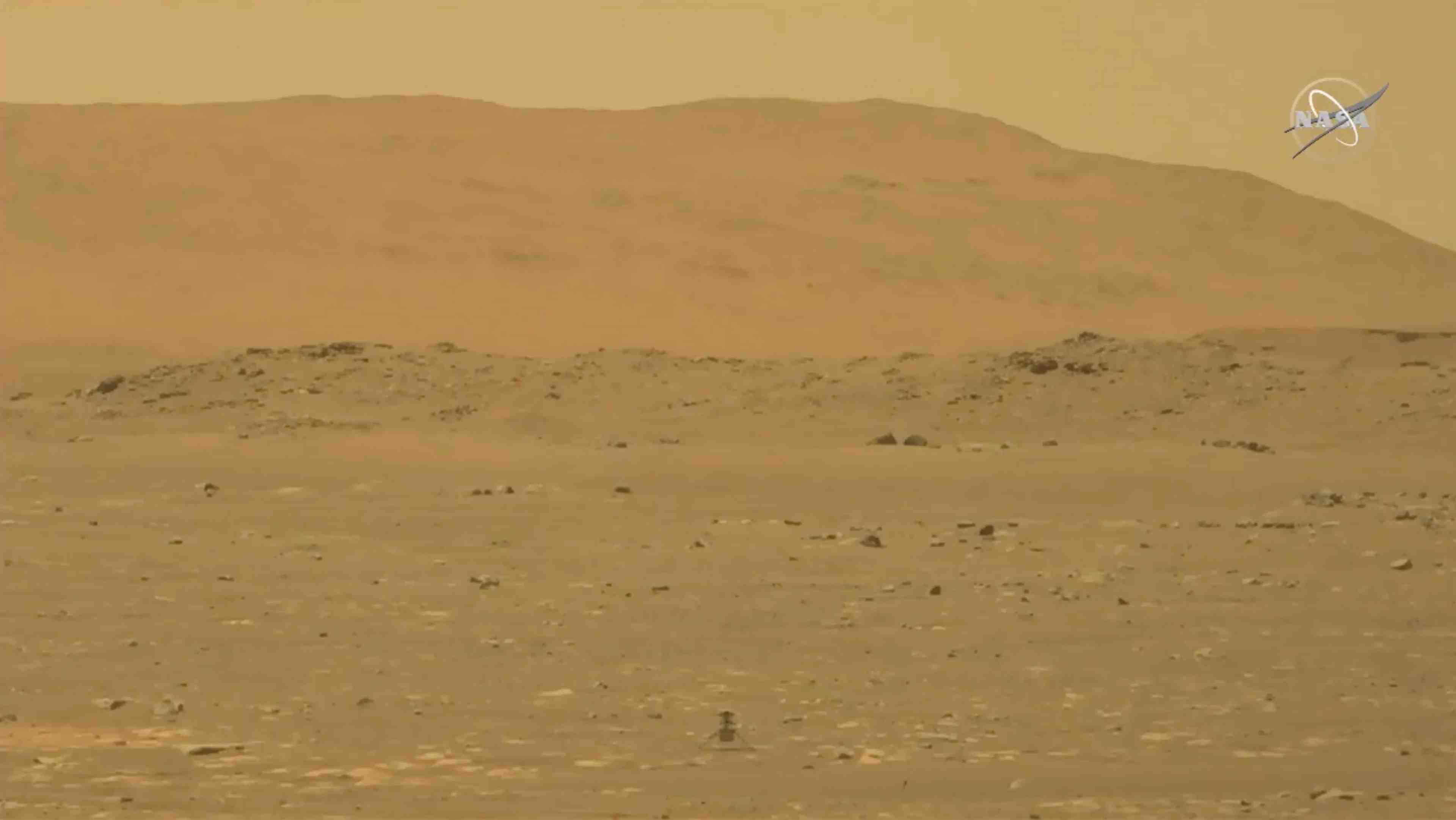 La nasa pilote un helicoptere sur mars, une premiere dans l'histoire spatiale
