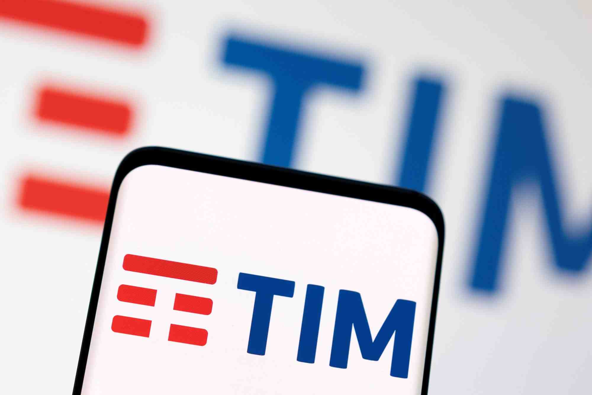 Illustration du logo de telecom italia (tim)