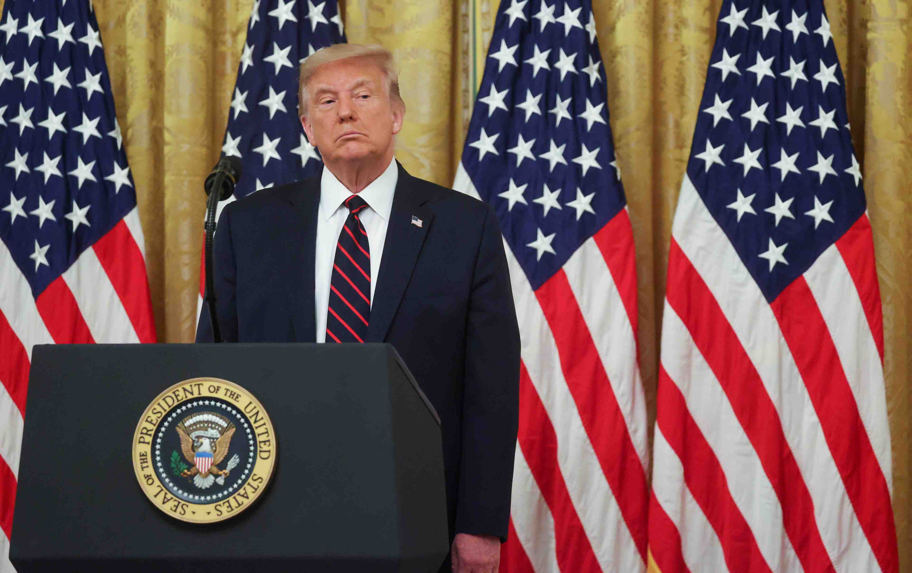 Coronavirus: l'epidemie est "sous controle", affirme donald trump