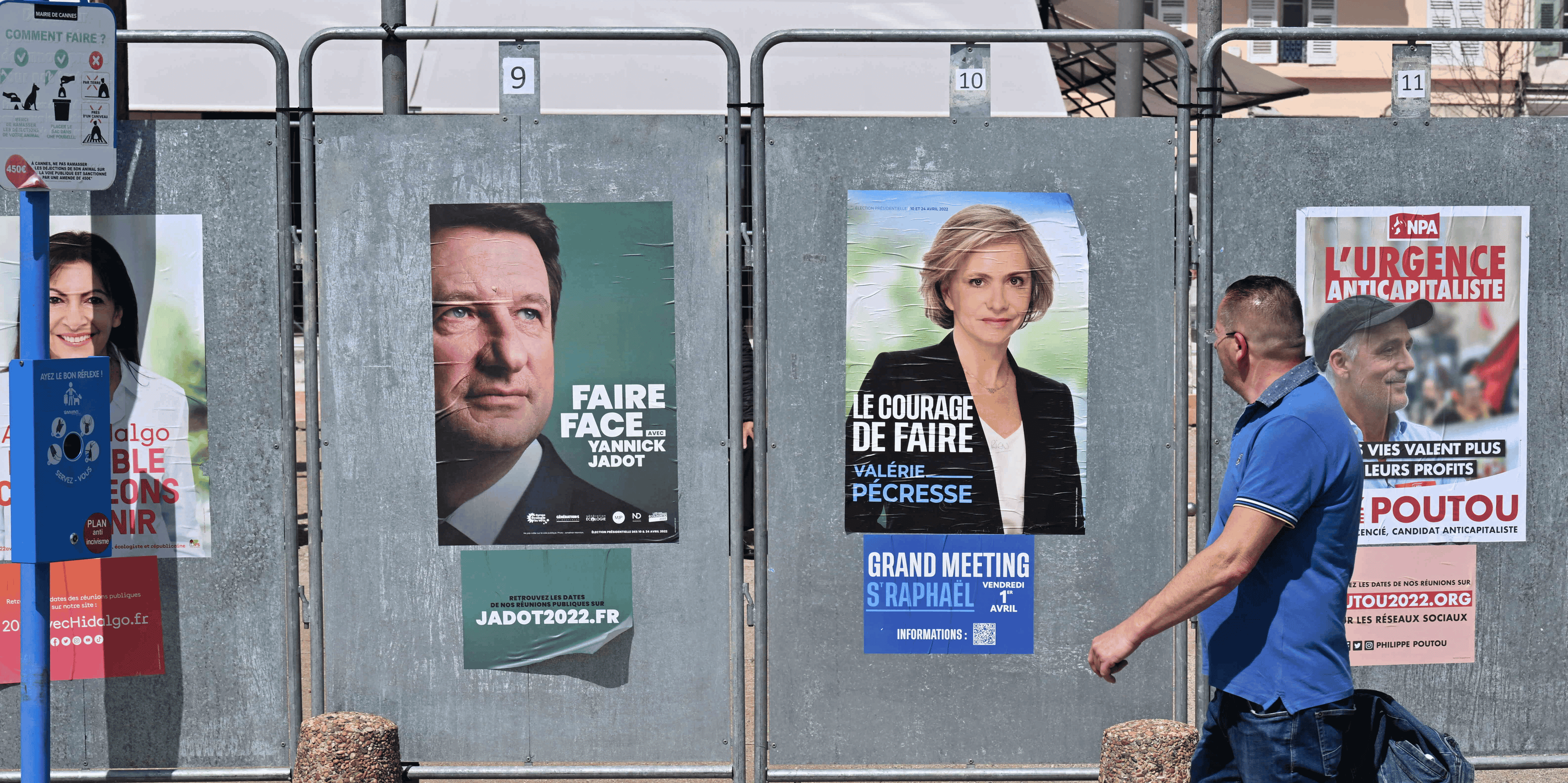Présidentielle, élection, affiches électorales