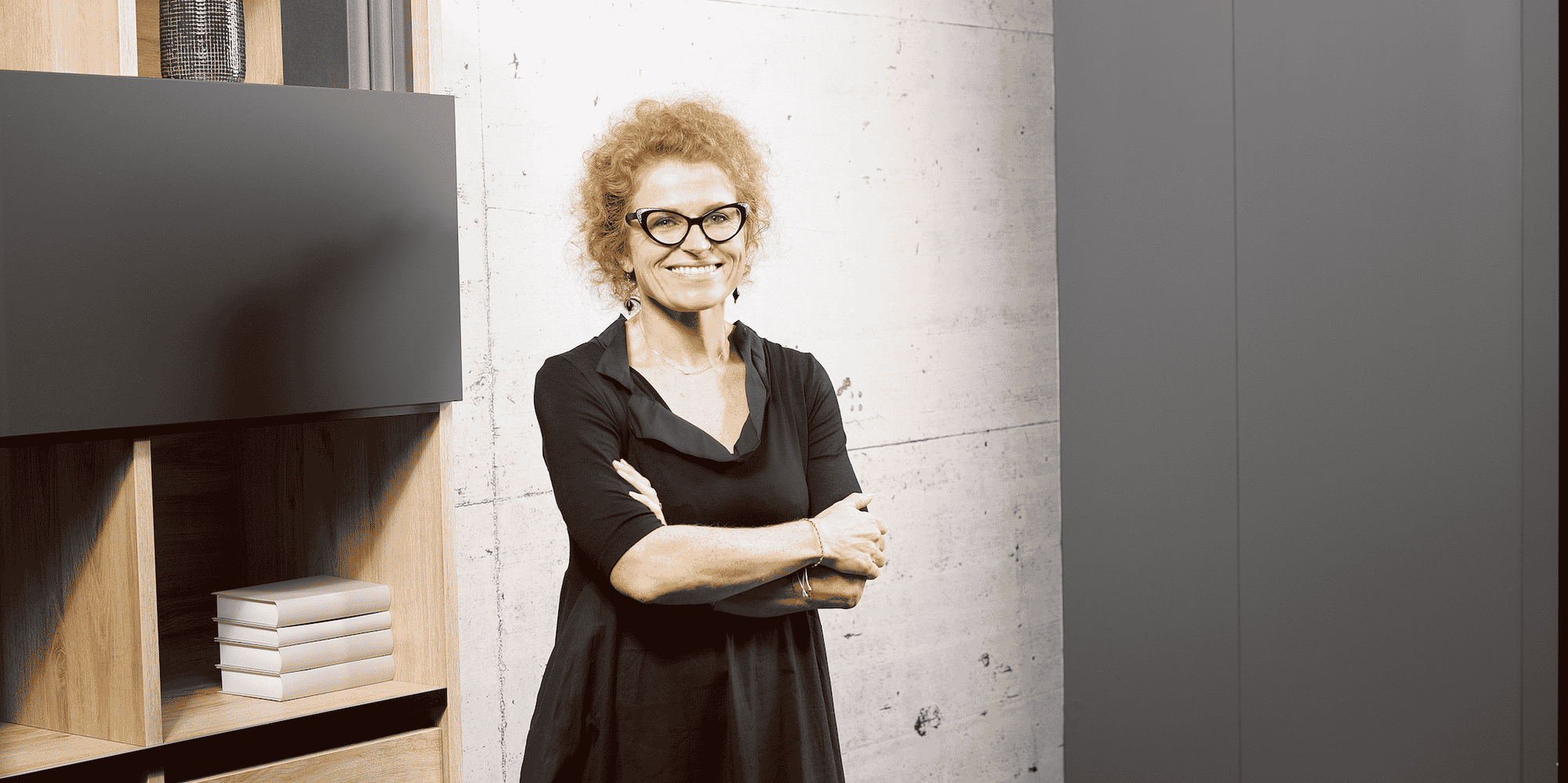 Anne Leitzgen, présidente de Schmidt Groupe. cette entreprise familiale alsacienne détient les marques Cuisines Schmidt et Cuisinella.