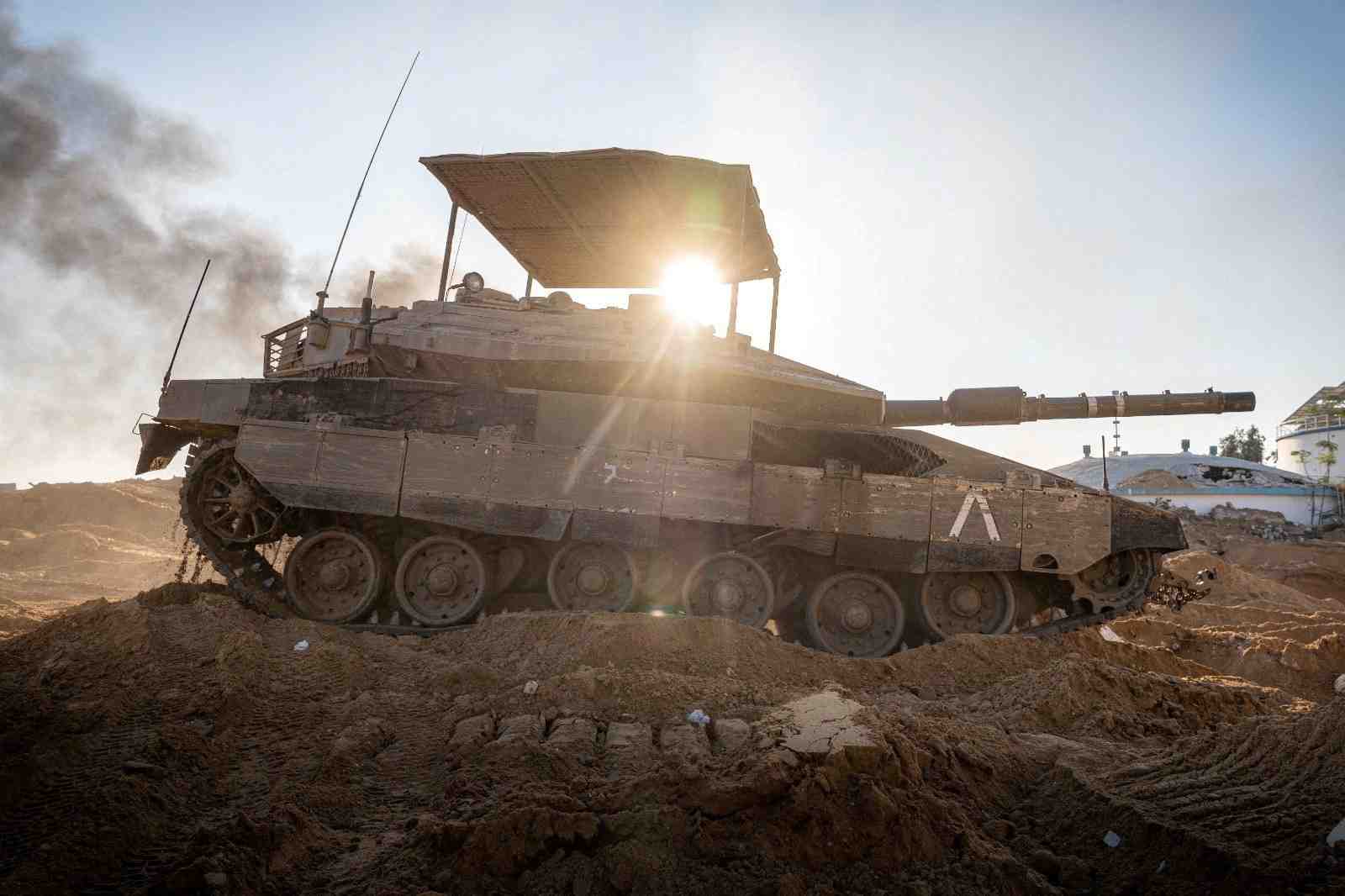 Les soldats israeliens operent dans la bande de gaza