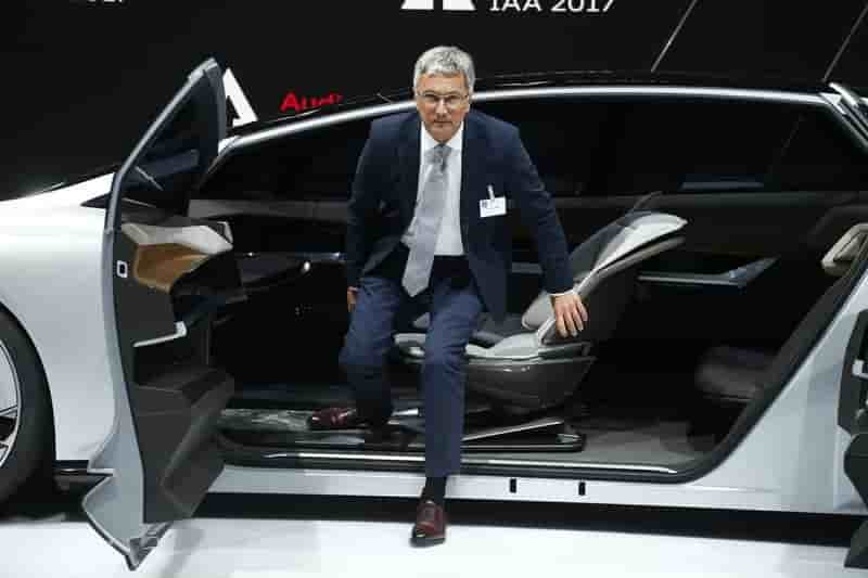 Audi dement la mise a l'ecart de son dg