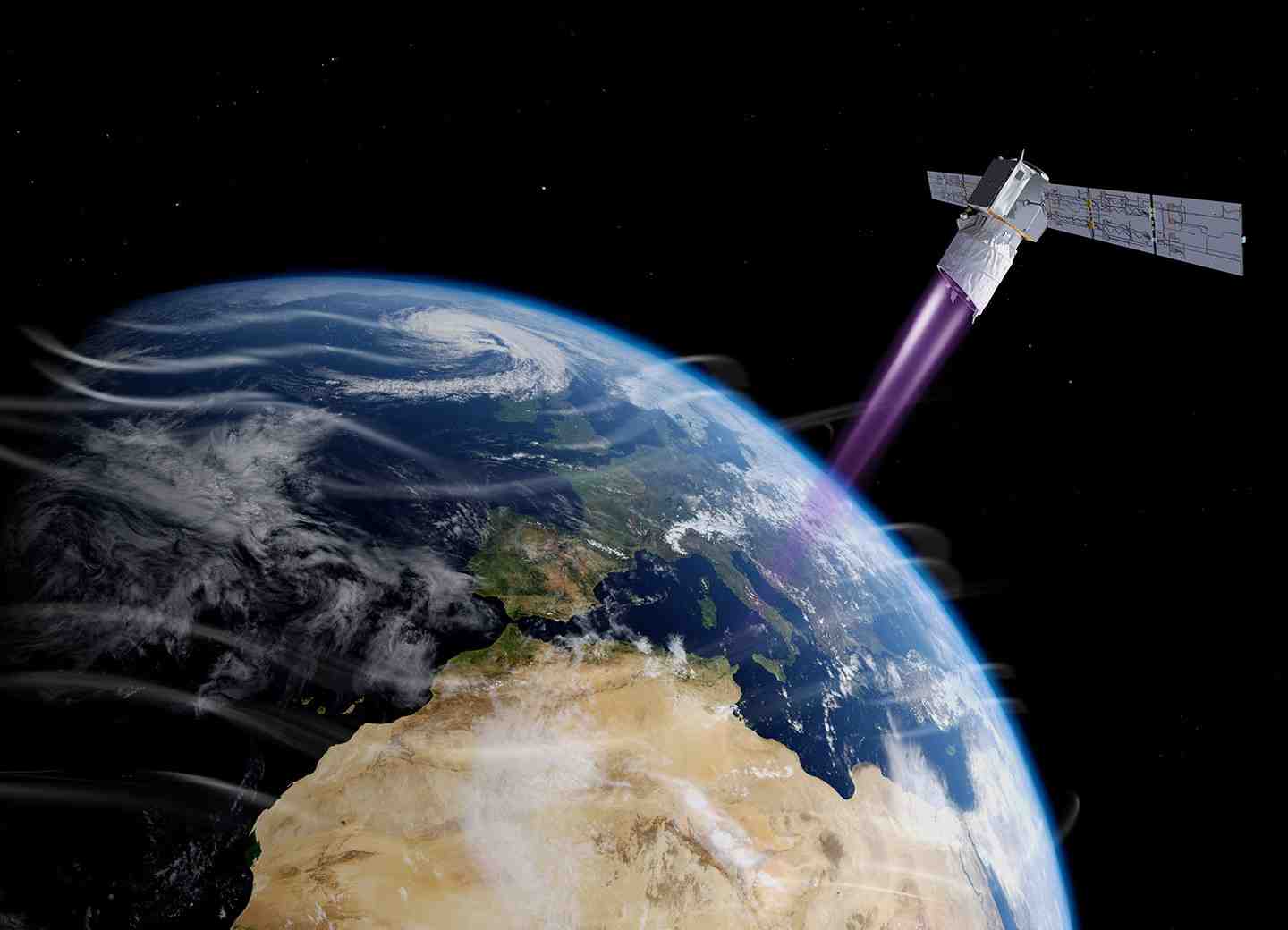 satellite Aeolus ESA Airbus Space Systems Météo
