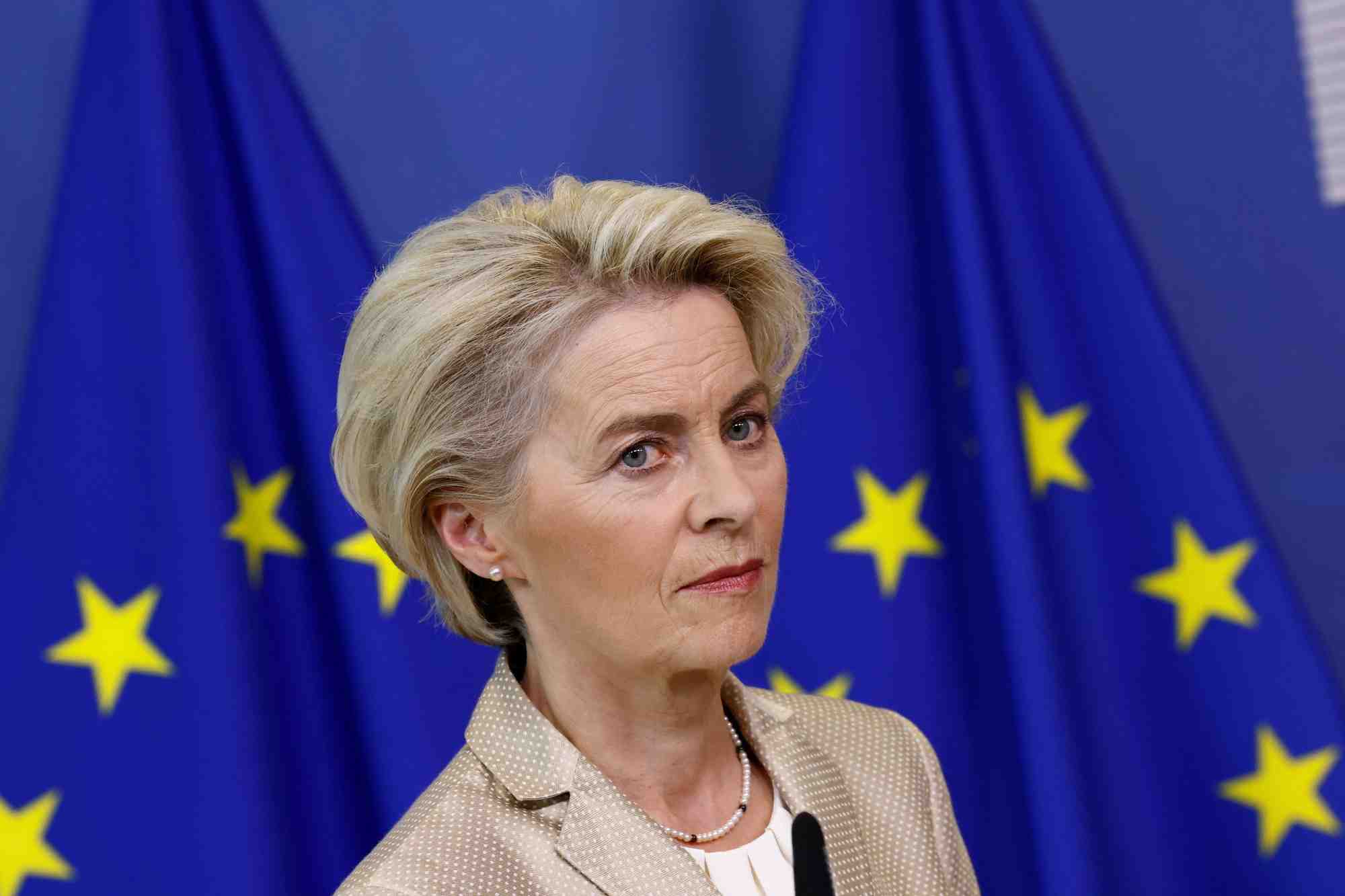 Photo d'ursula von der leyen