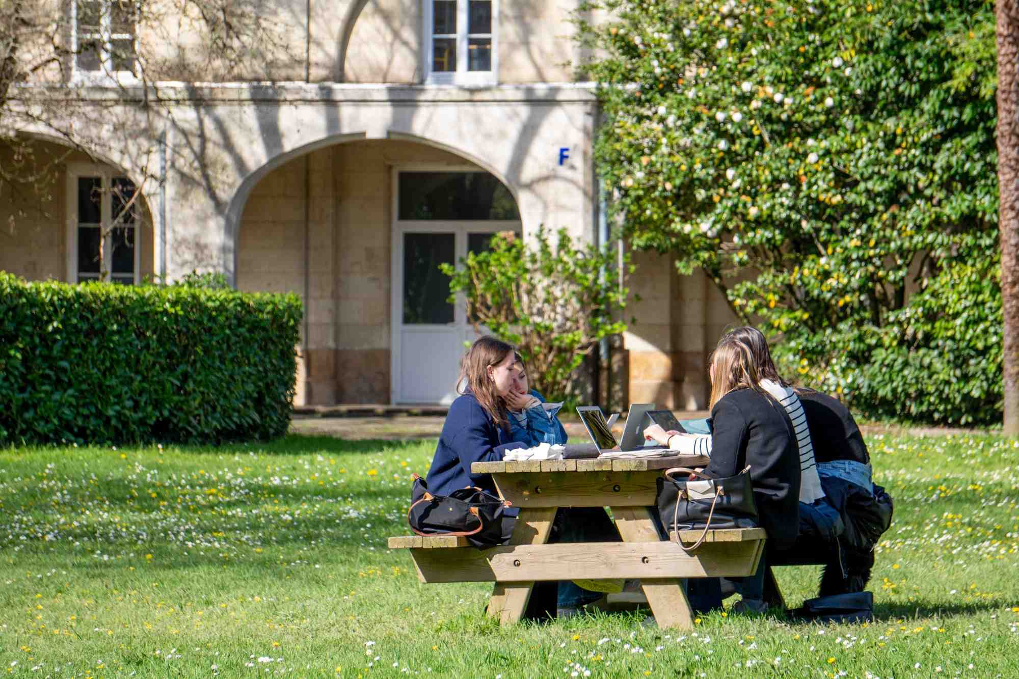 Depuis cette rentrée, le lycée privé Blanche de Castille (Loire-Atlantique) n'utilise plus les manuels numériques.