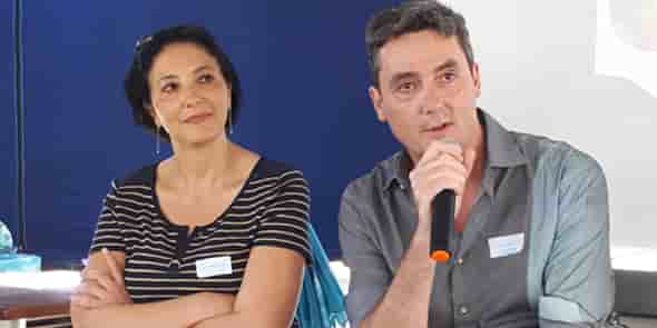 Fatima Bellaredj et Pierre Auriau (URSCOP-LR)