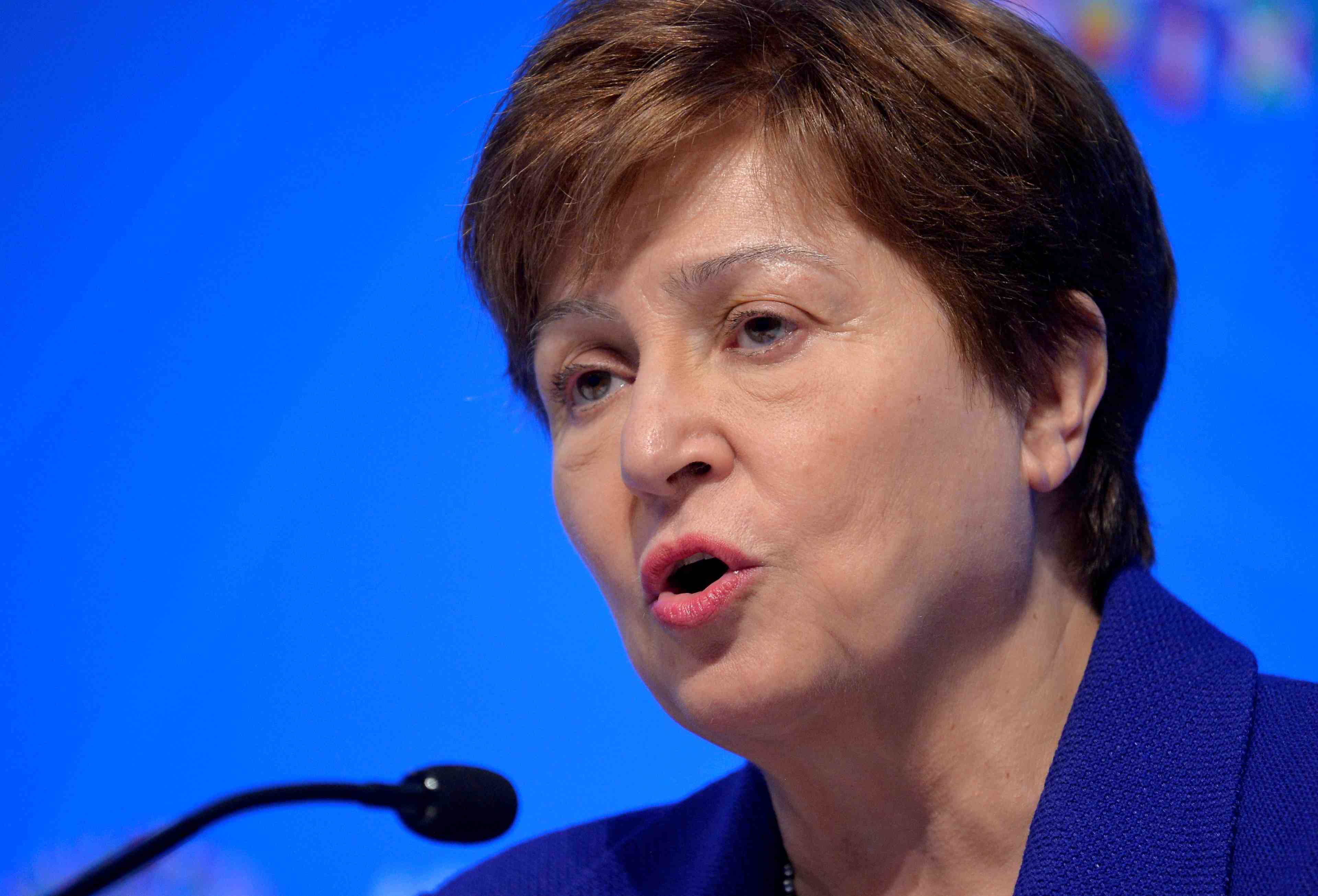 Fmi: le conseil d'administration se reunira vendredi sur l'examen de georgieva