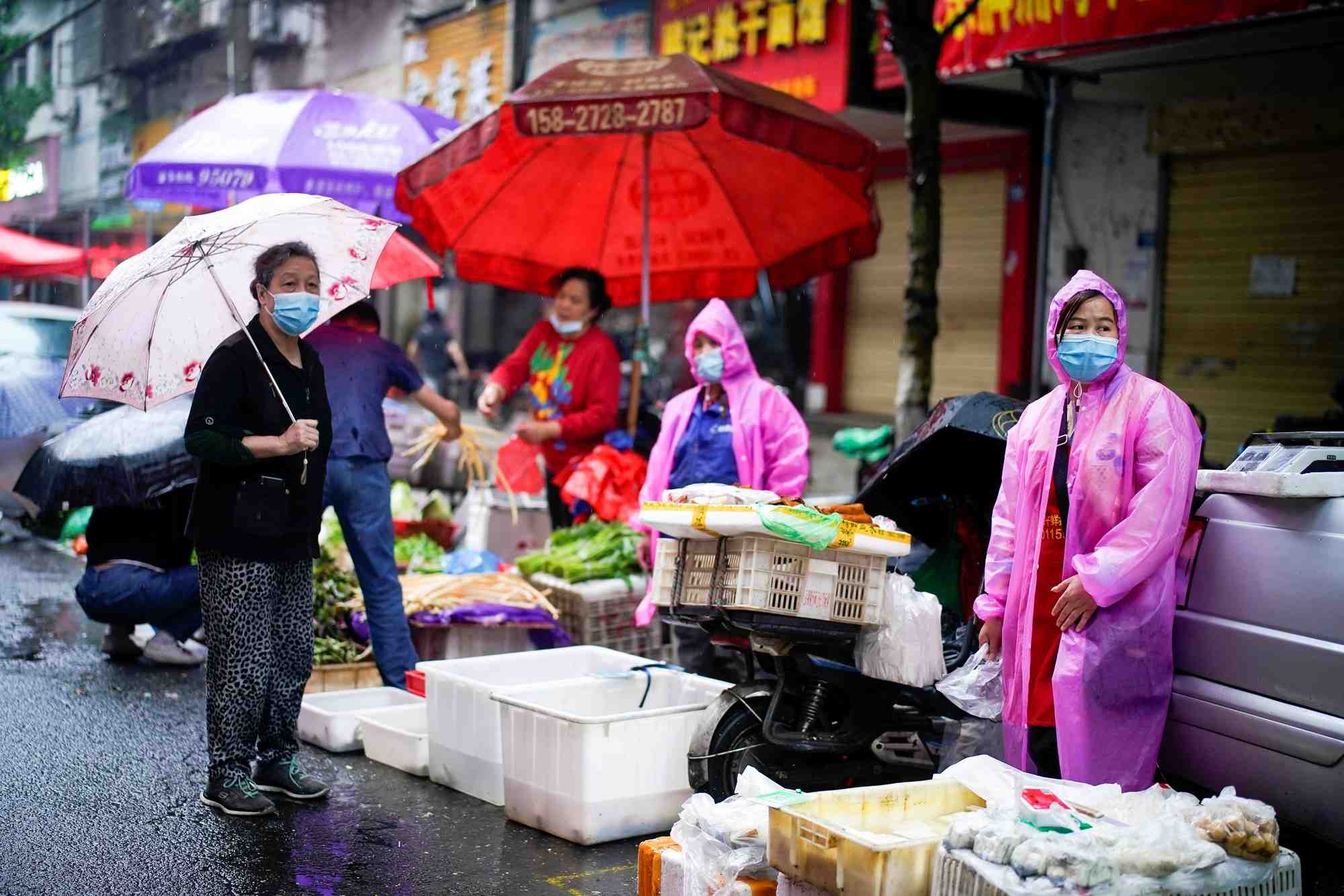 Marché Wuhan chine covid