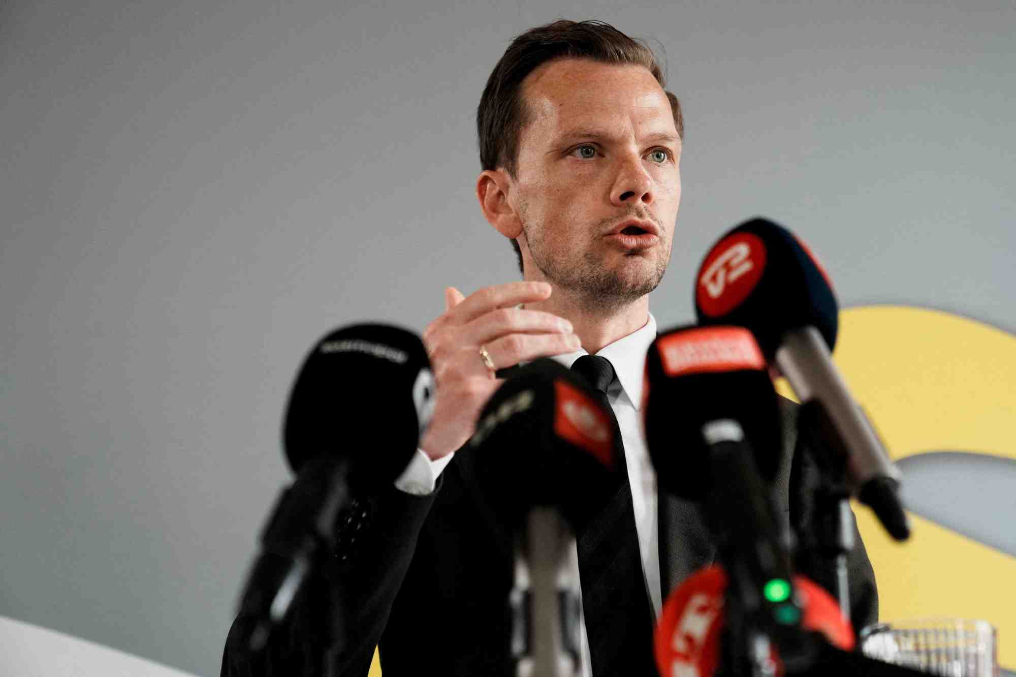 Le ministre danois de la justice peter hummelgaard