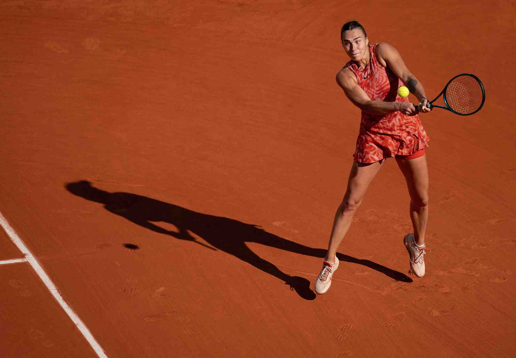 La numero deux mondiale de tennis, aryna sabalenka