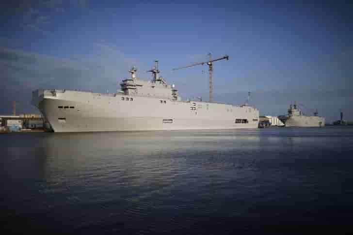 Le parlement donne son feu vert a l'accord franco-russe sur les mistral