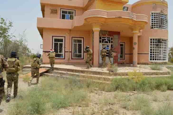Avancee de l'armee irakienne dans falloudja
