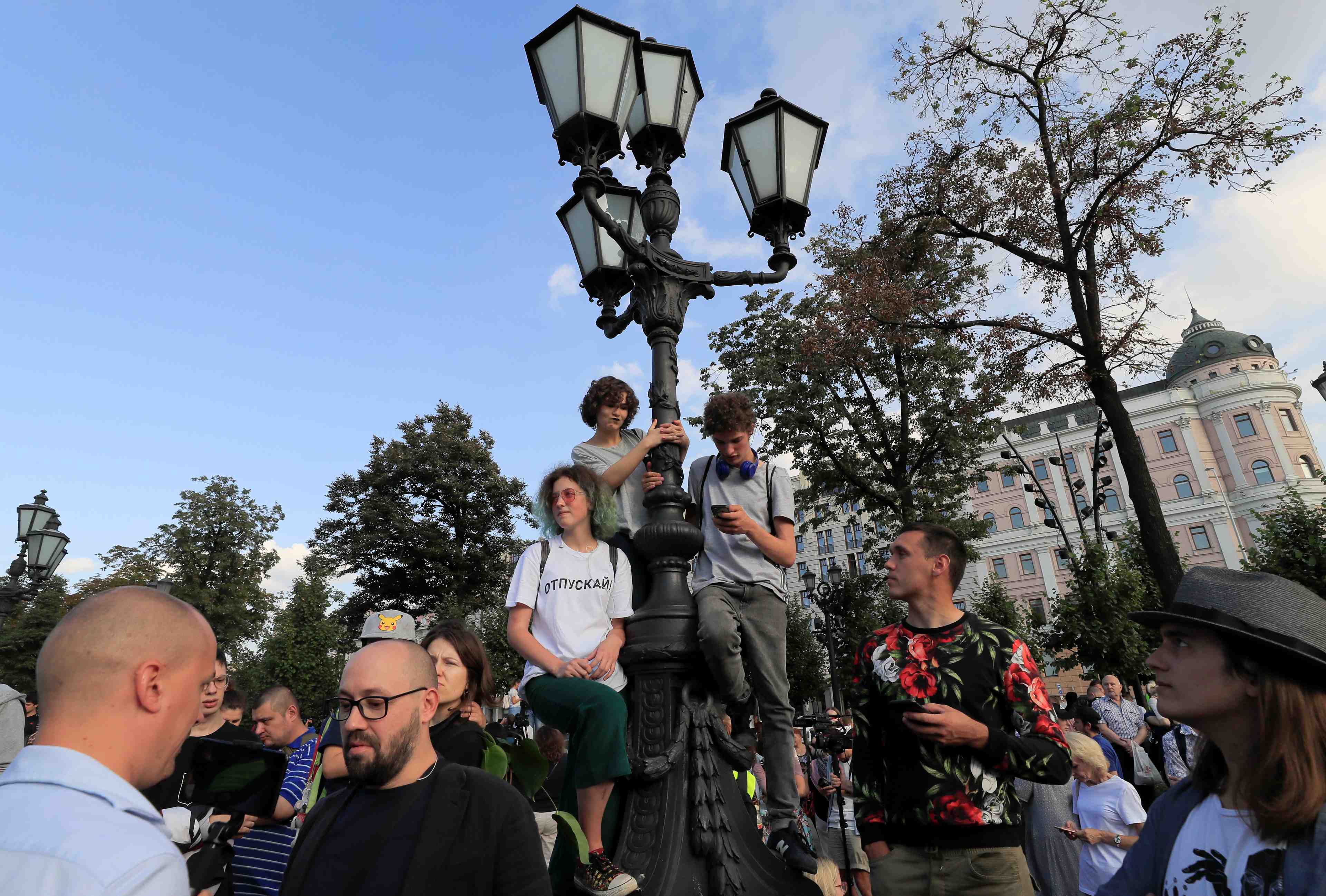 Nouvelle manifestation a moscou en faveur d'elections libres