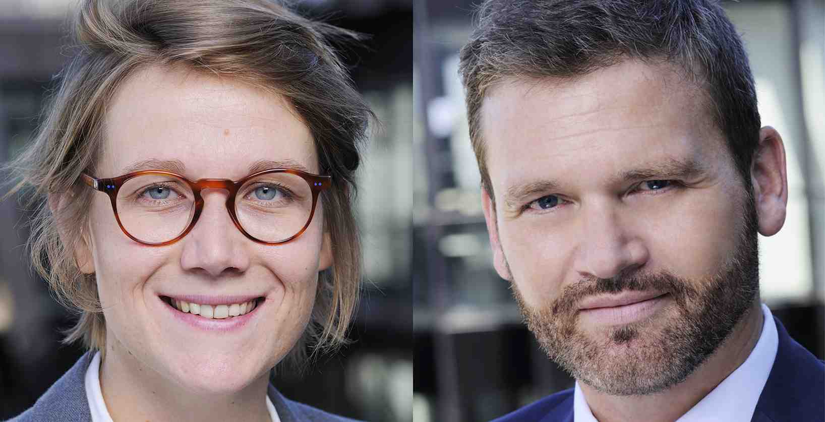 Jennifer d’Hoir et Franck Guiader.