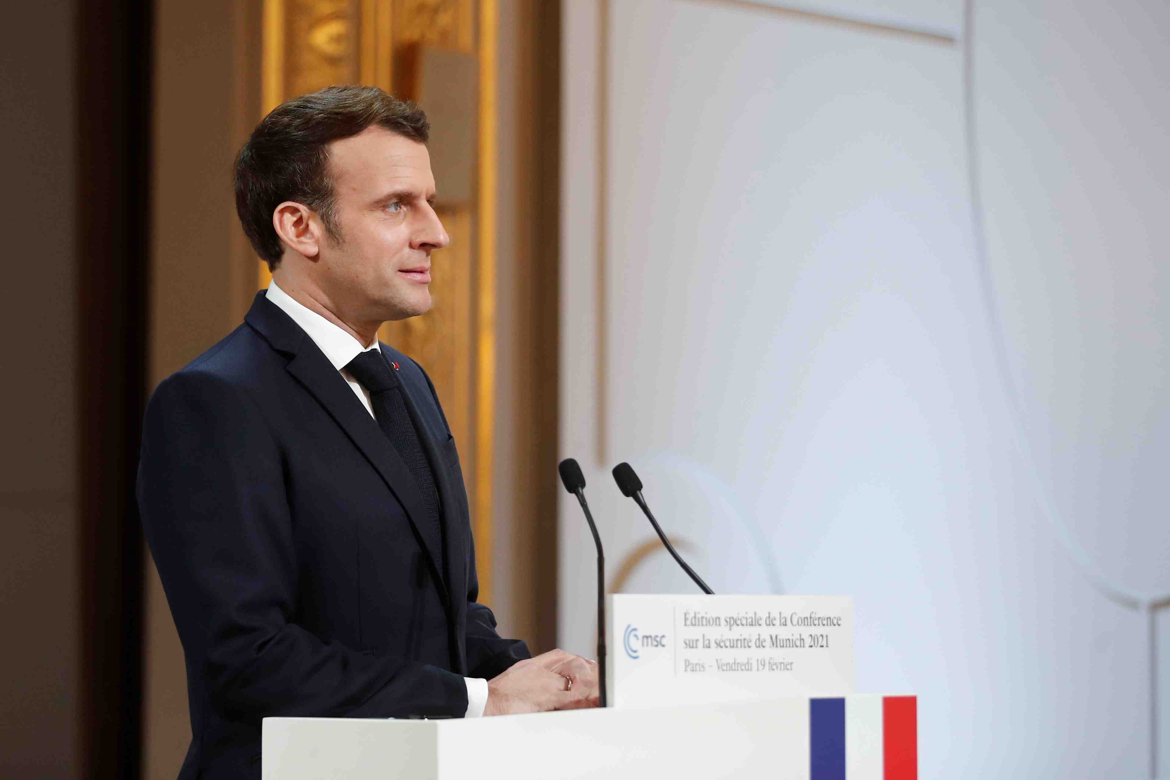 Macron lance l'idee d'un envoye special de l'onu sur la securite climatique