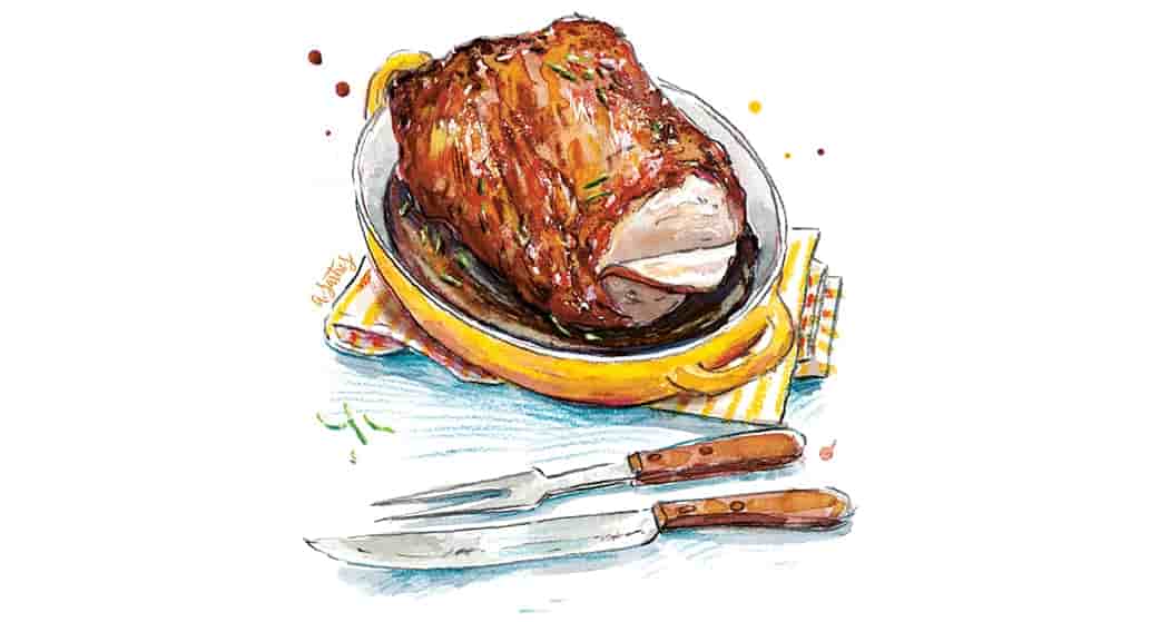 Cette semaine, (re)découvrez l'échine de porc façon Adrien Léonard.