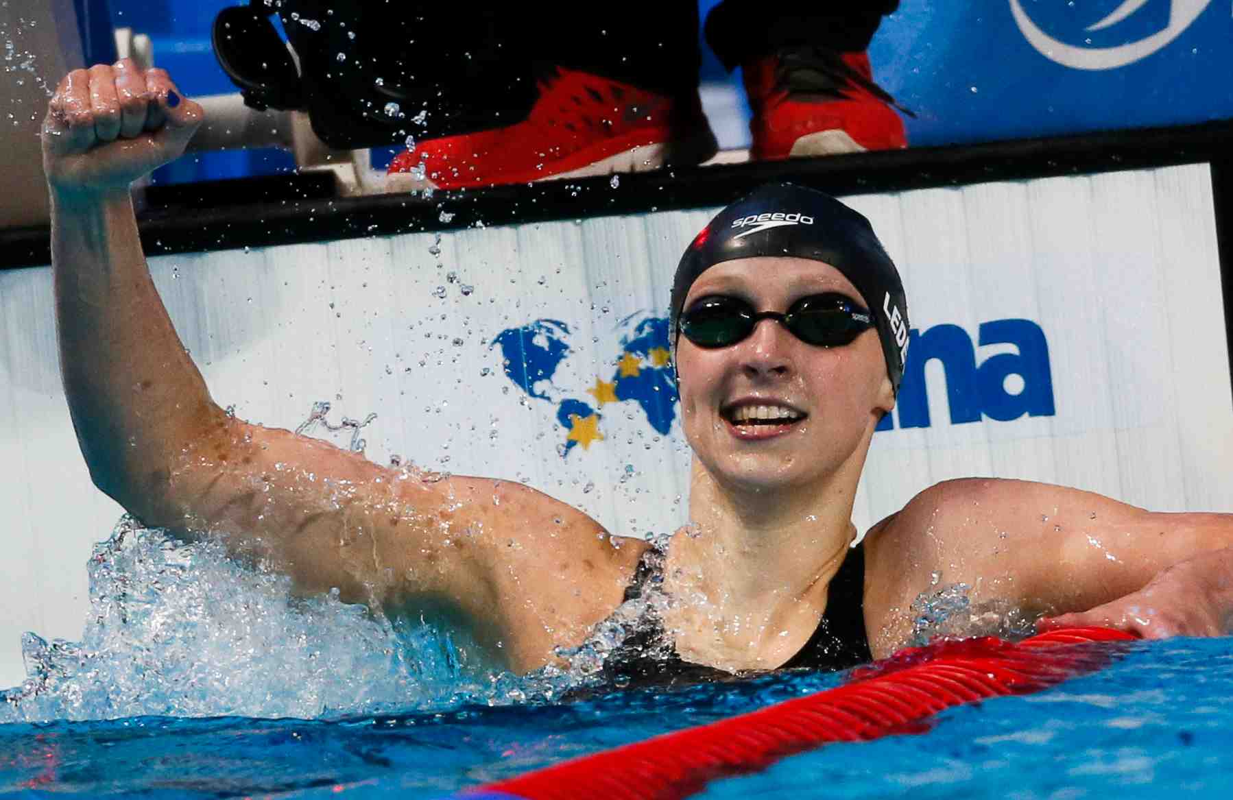 Katie ledecky a la folie !