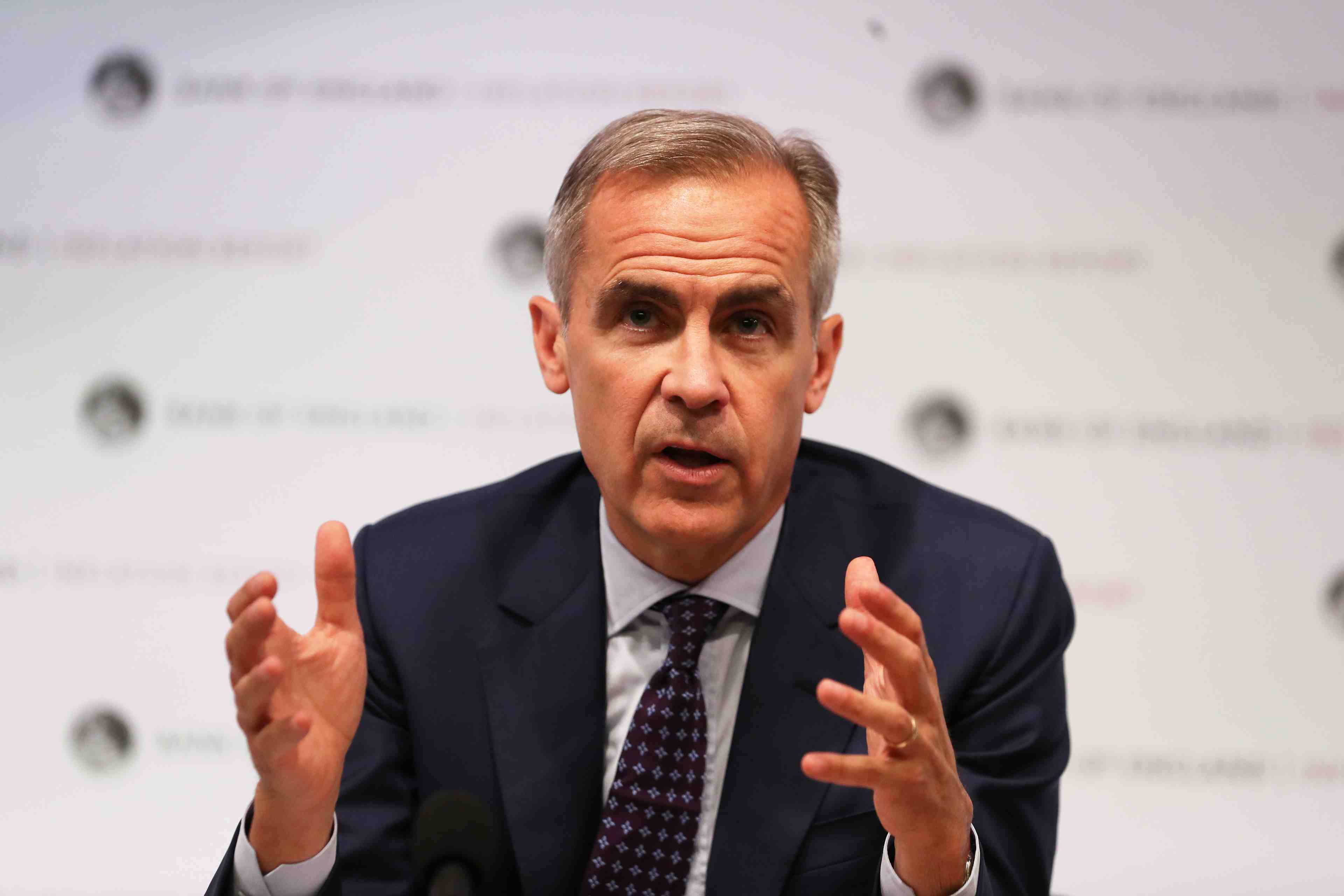 Carney a tete de la boe jusqu'en janvier 2020