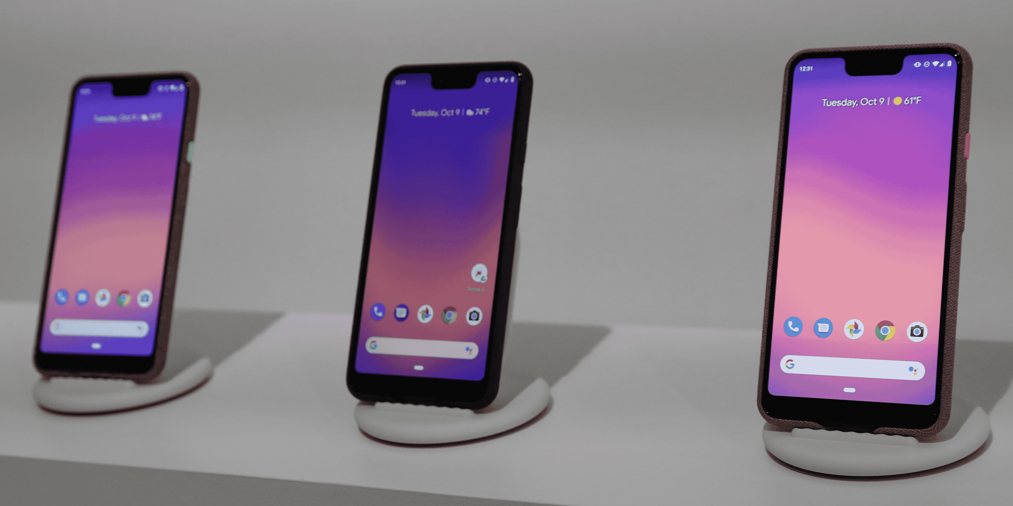 sortie du pixel 3 Google