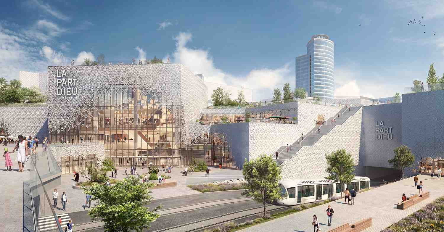 Le nouveau visage du centre commercial de Lyon La Part-Dieu en 2020