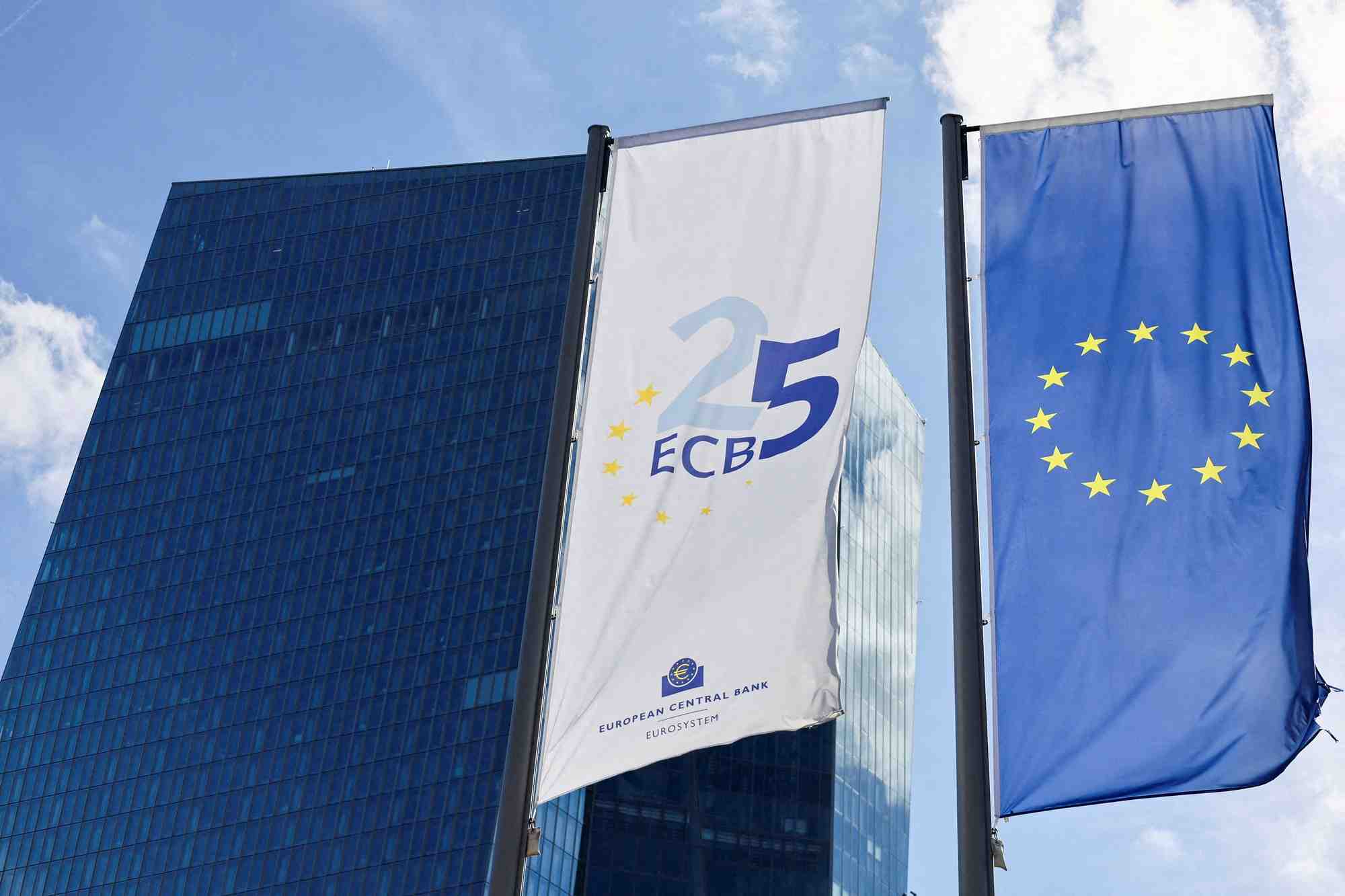 Decision sur les taux de la bce a francfort