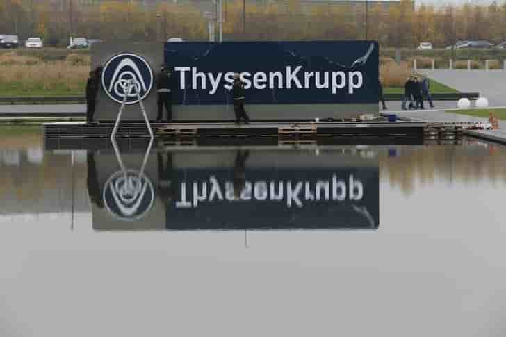 Thyssenkrupp prudent pour son exercice annuel