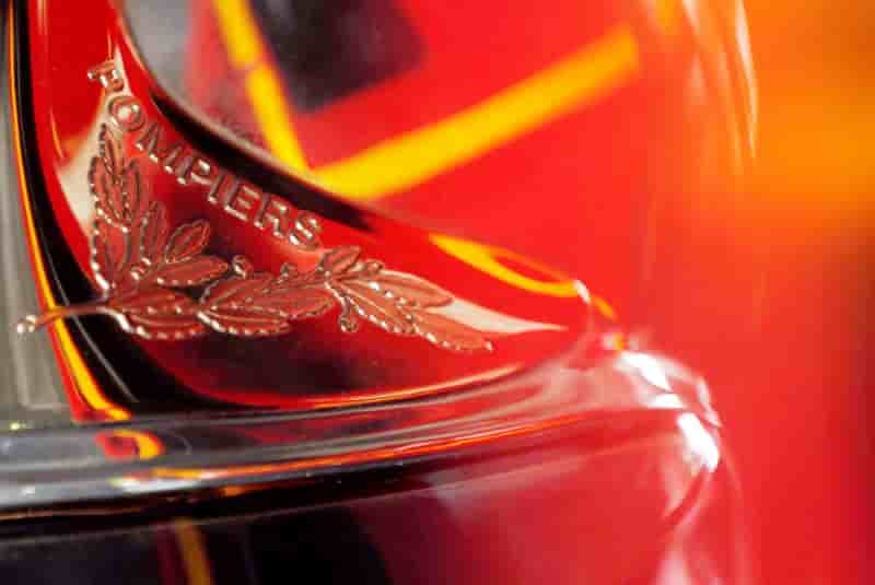 Manifestation des pompiers a paris, peripherique bloque