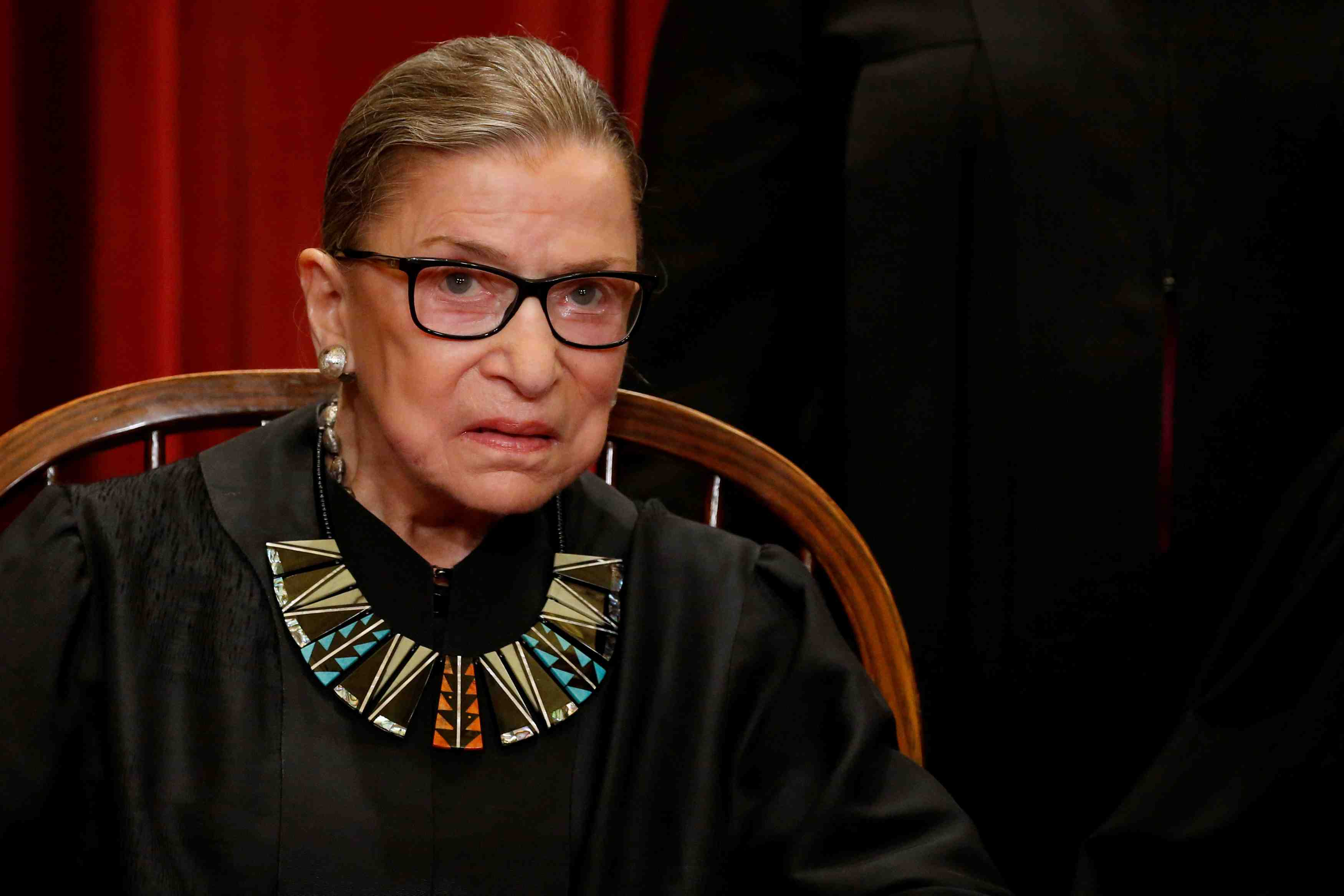 Usa: la juge de la cour supreme ruth ginsburg hospitalisee