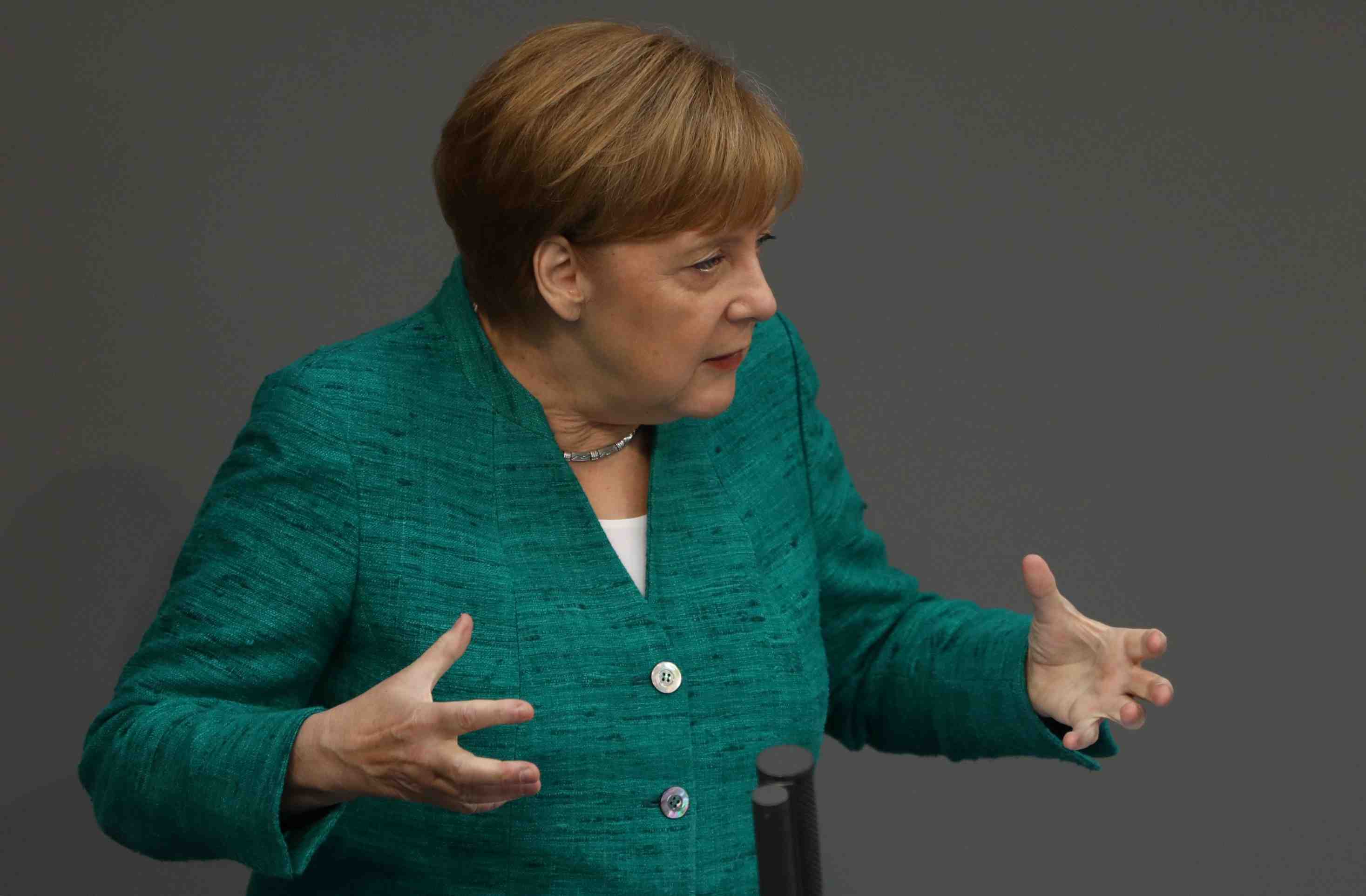 L'ue joue son va-tout sur l'immigration, dit merkel avant le sommet