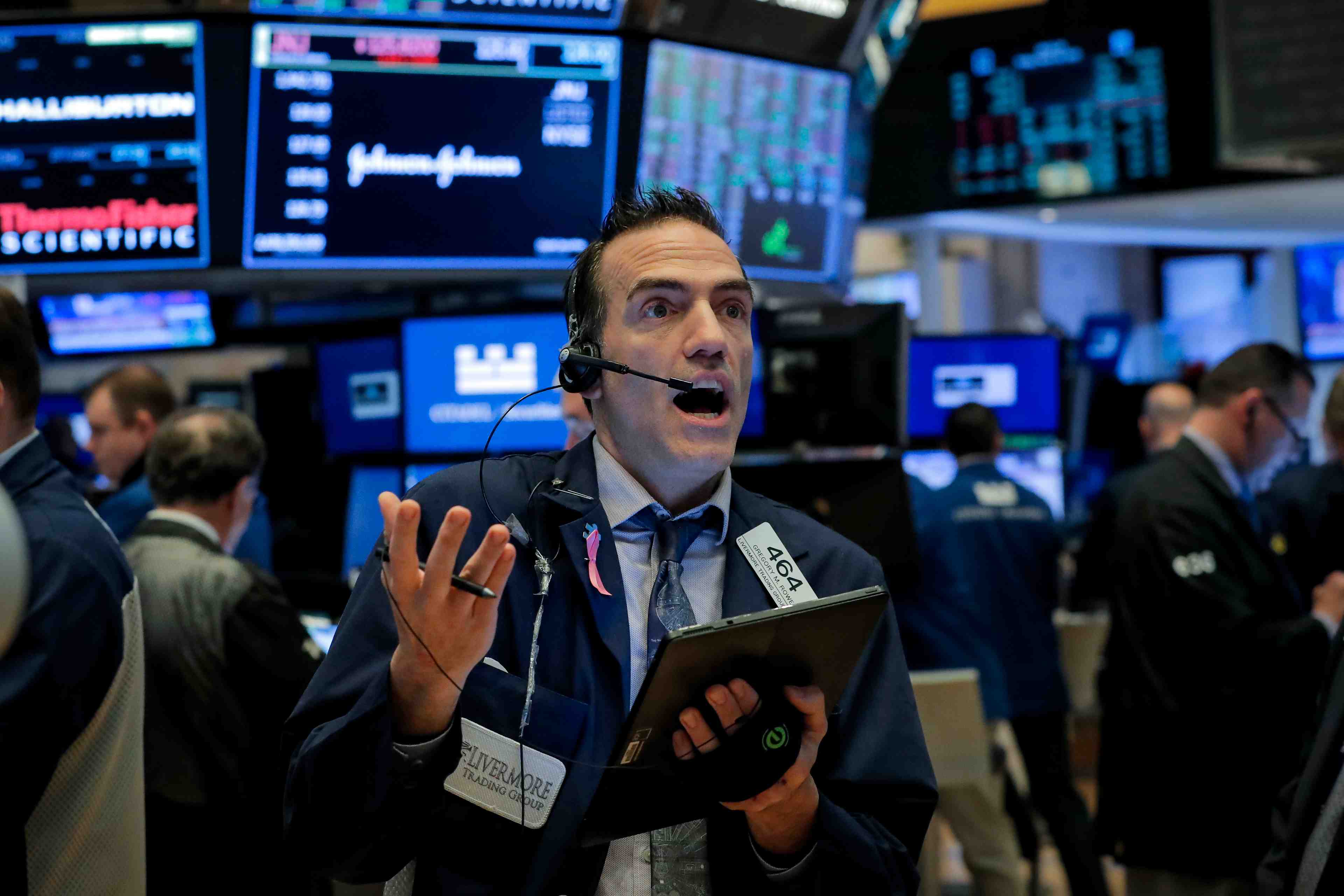 La bourse de new york ouvre en hausse