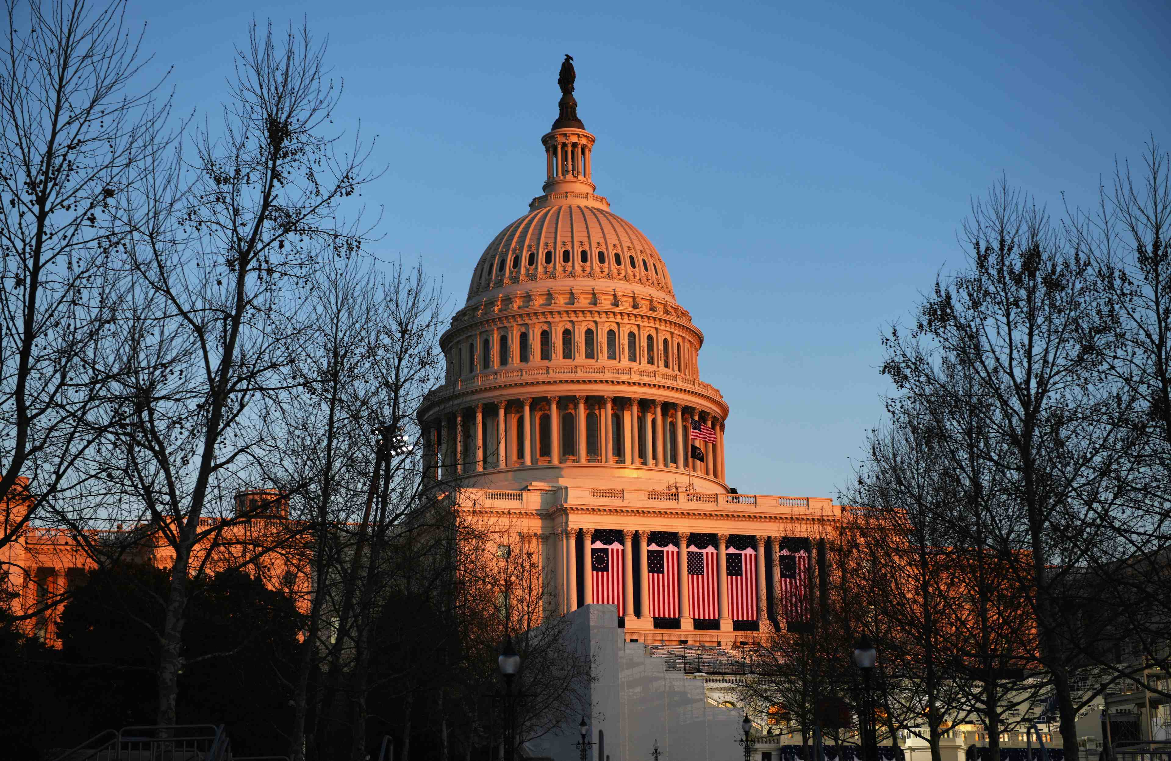 Usa/"impeachment": biden va laisser le congres gerer les modalites du proces